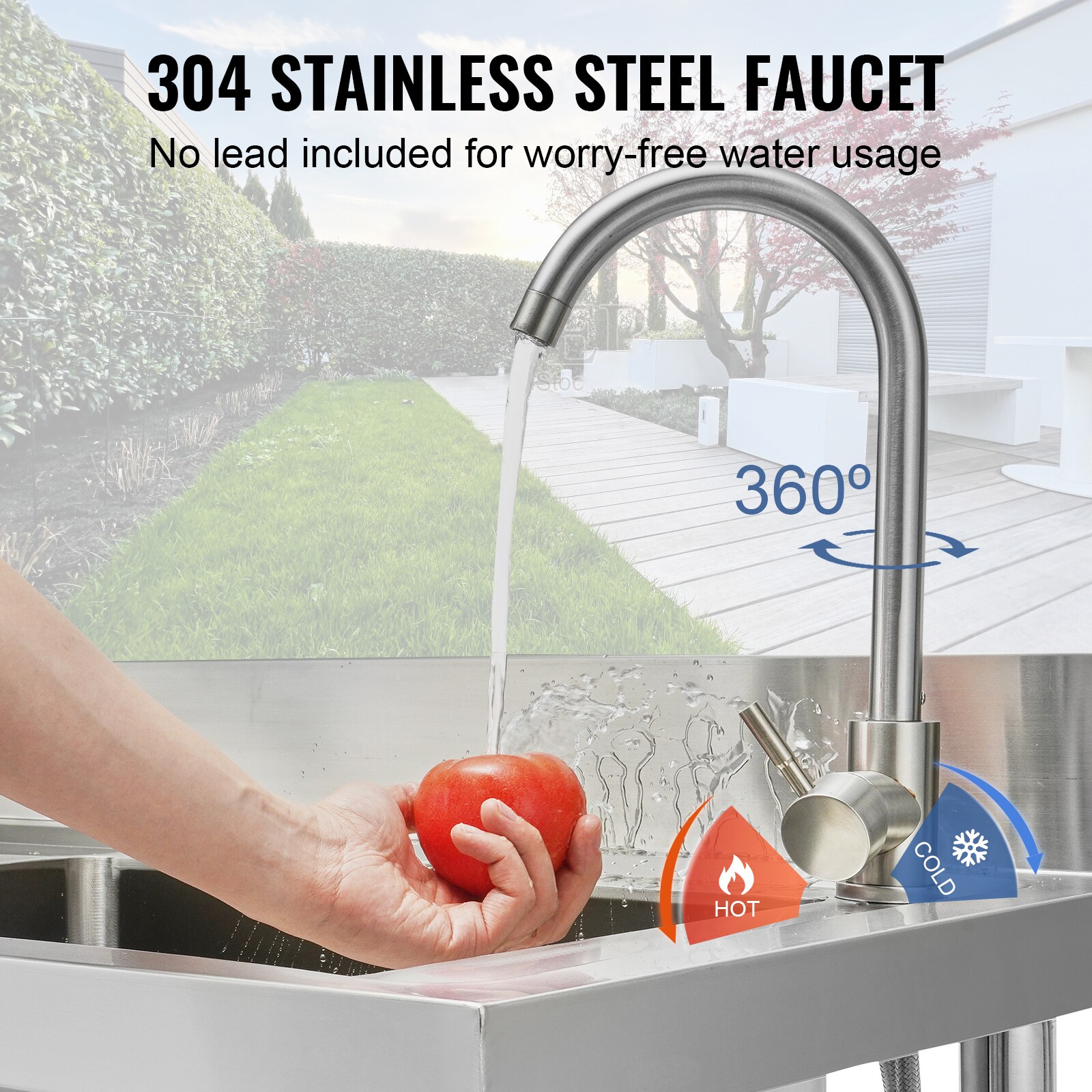 VEVOR SCDSCDGZTYDC02835V0 Laundry-Tubs-Utility-Sinks - View #5