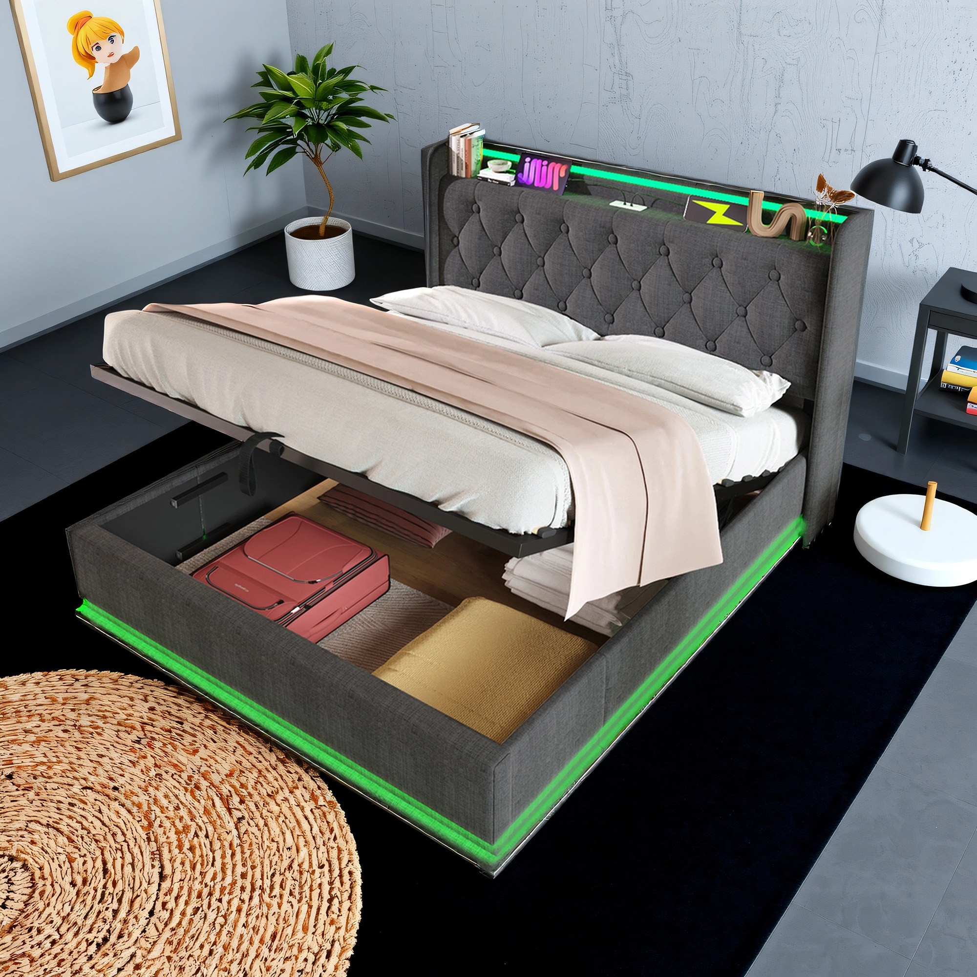 SINOFURN SYC470014GY beds - View #4