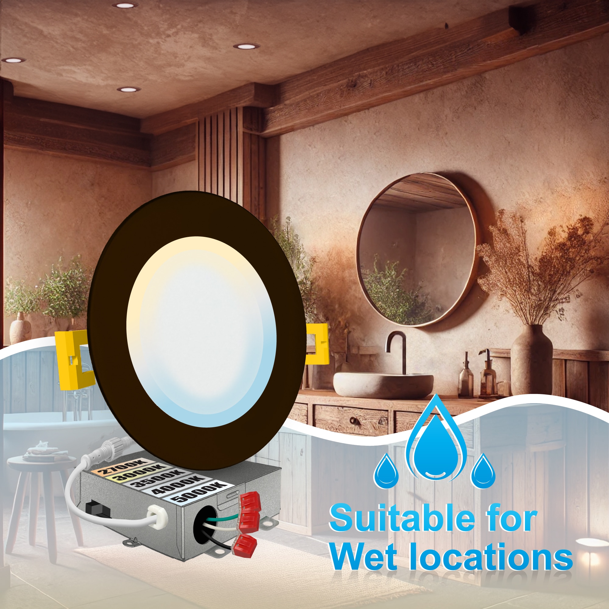 NUWATT NW-P-DL-6-15W5CTBZ6P Led-Retrofit-Downlight - View #7
