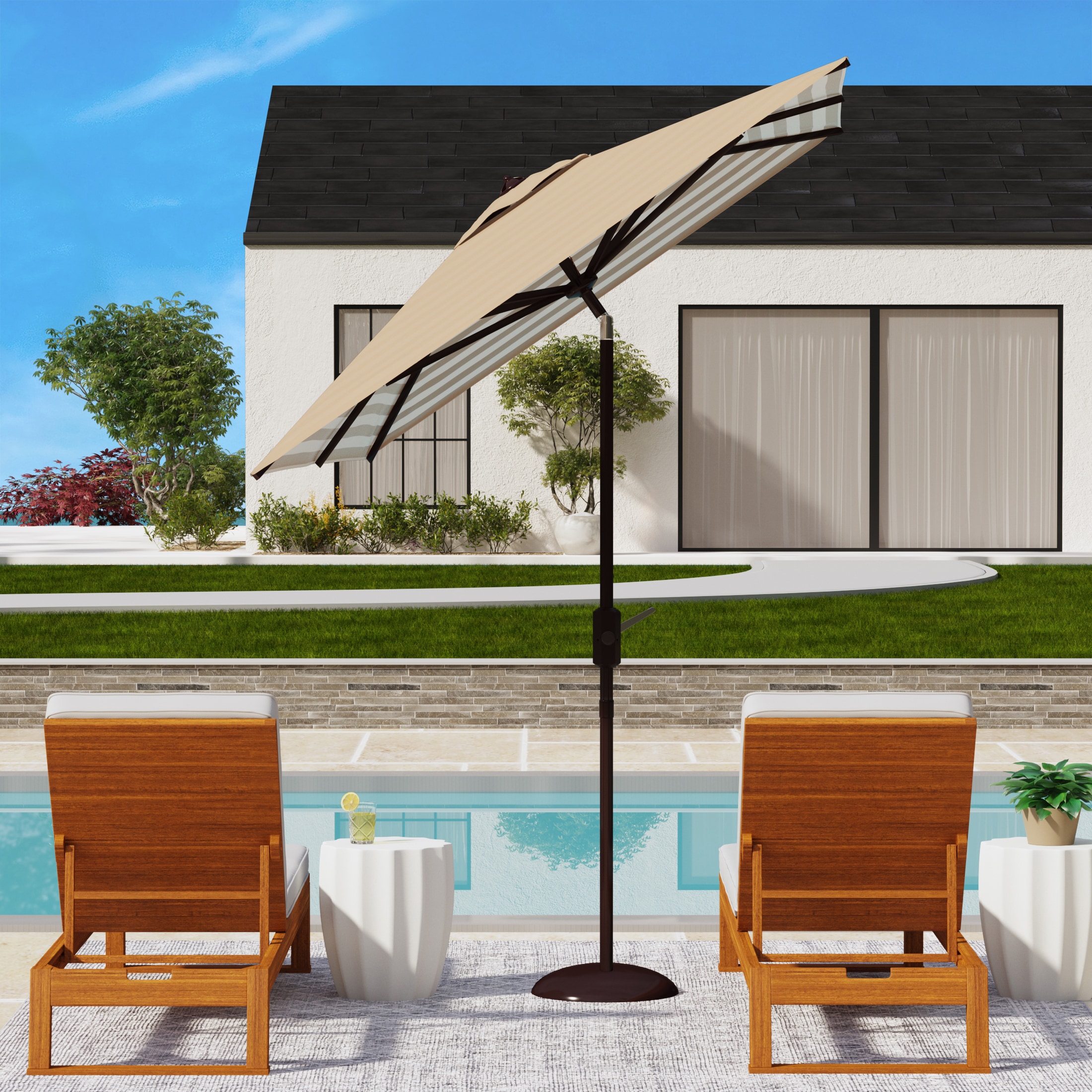 Safavieh PAT8307B Umbrellas-2 - View #3