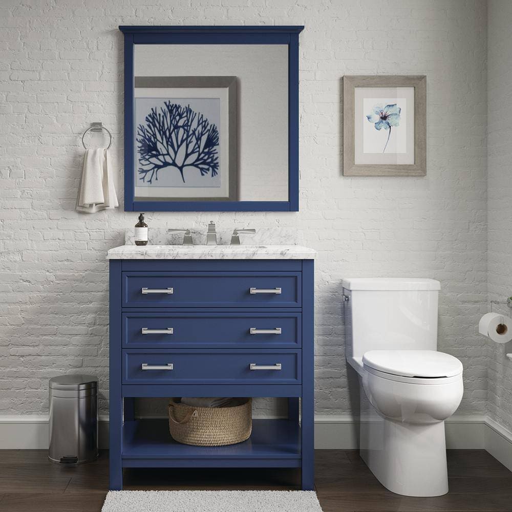 Design Element AF-31-BLU Bath-Vanity-Combo - View #11