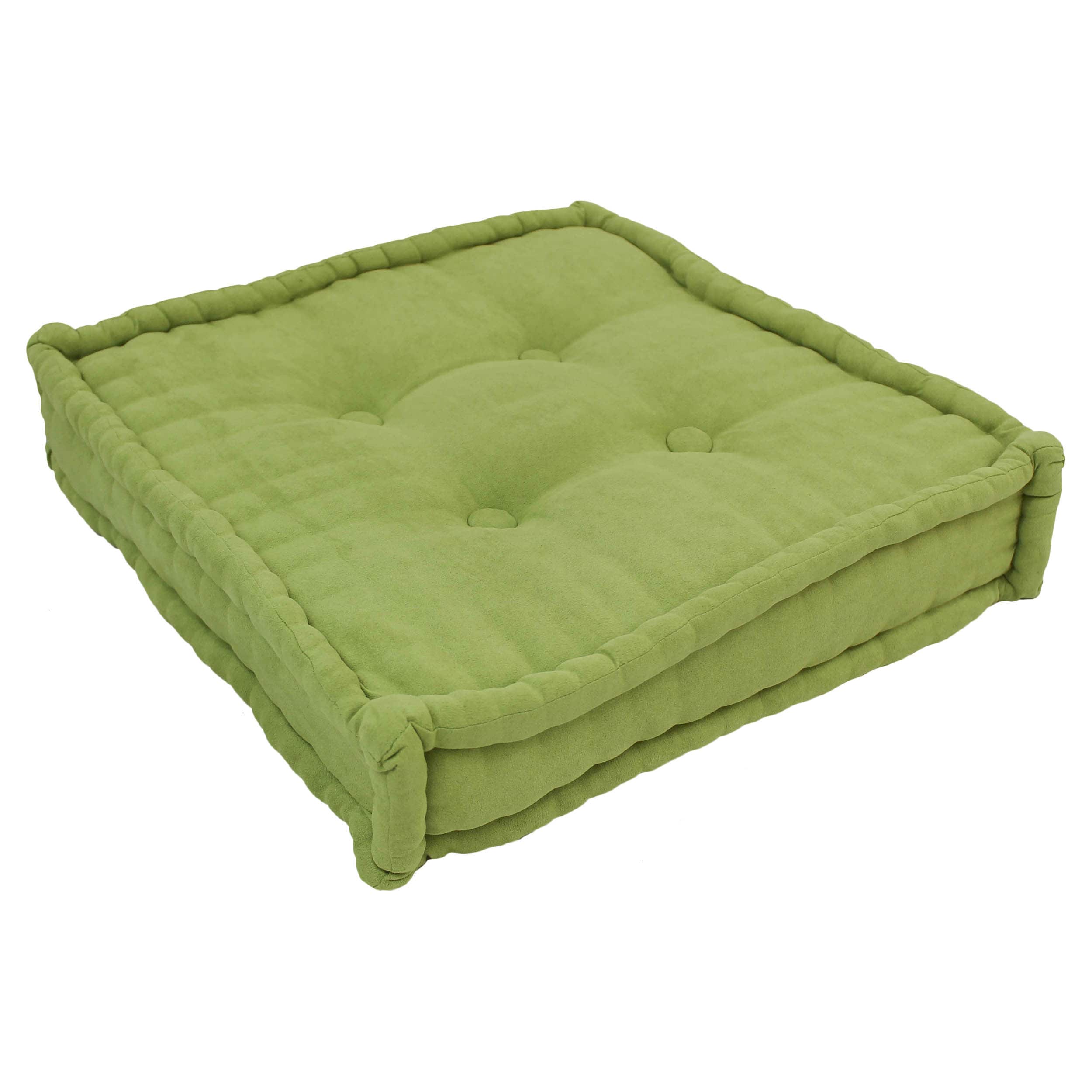 Blazing Needles 20-SQ-MS-ML 2 -Piece 20-in x 20-in Mojito Lime Square Indoor Decorative Pillow