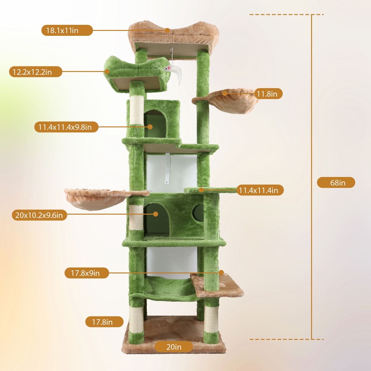 Streamdale Furniture W243P351712 Cat-Trees - View #7