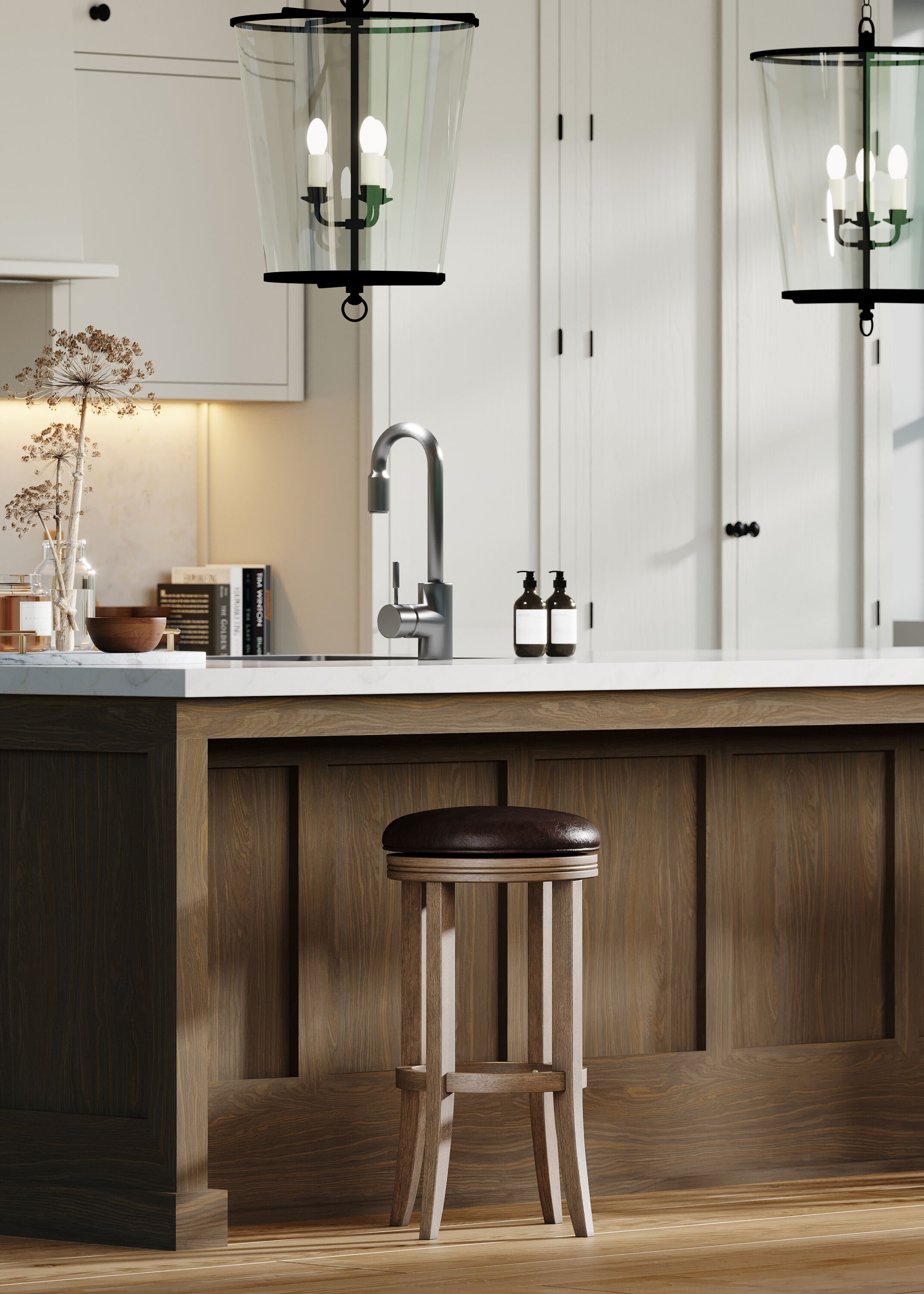 Maven Lane ML104811-PBS-WG stools - View #3