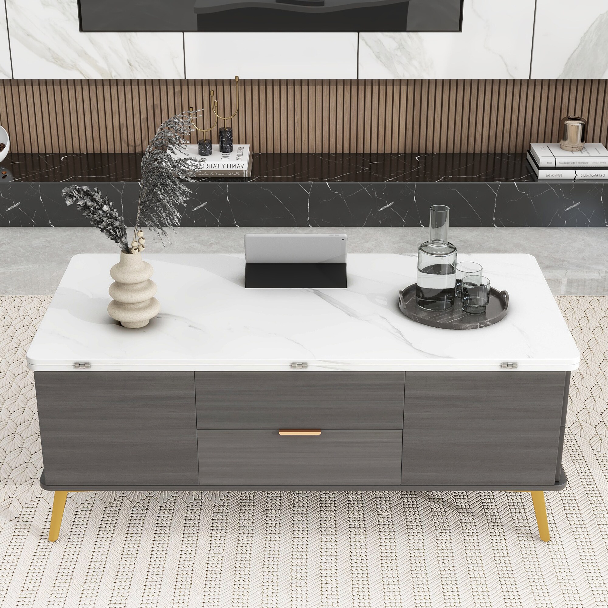 ModernLuxe L3P-WF307471AAG Coffee-Tables - View #4