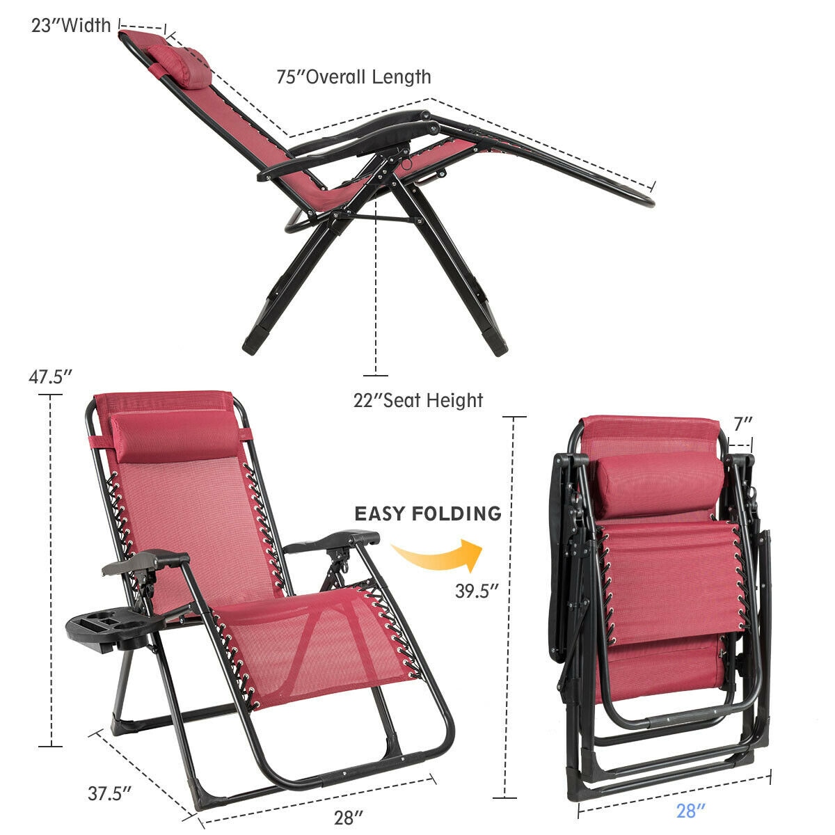Forclover ASE-MF062 Patio-Chairs - View #4