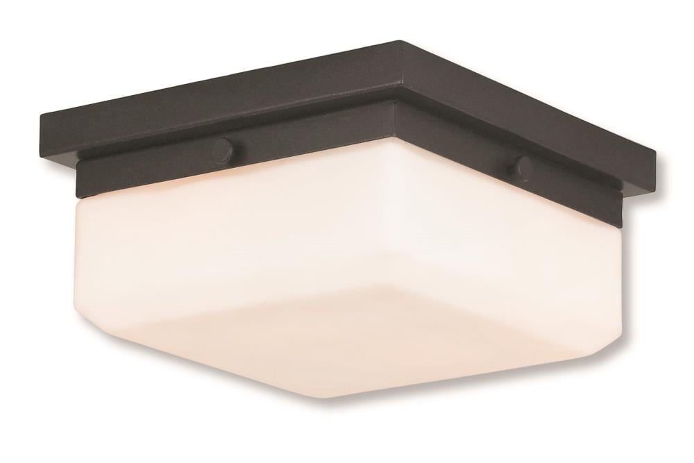 Allure English Bronze 2-Light ADA Compliant Flush Mount