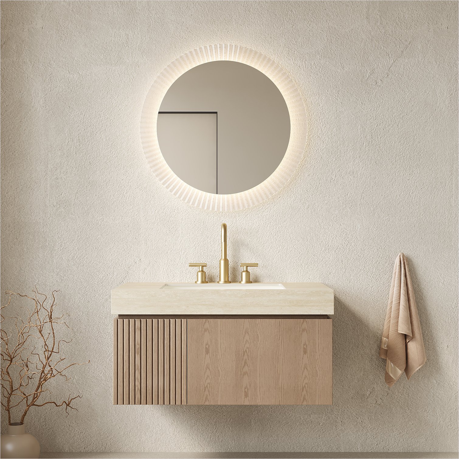 Watnature 8T14RKX4X9A2 Bath-Vanity-Combo - View #2