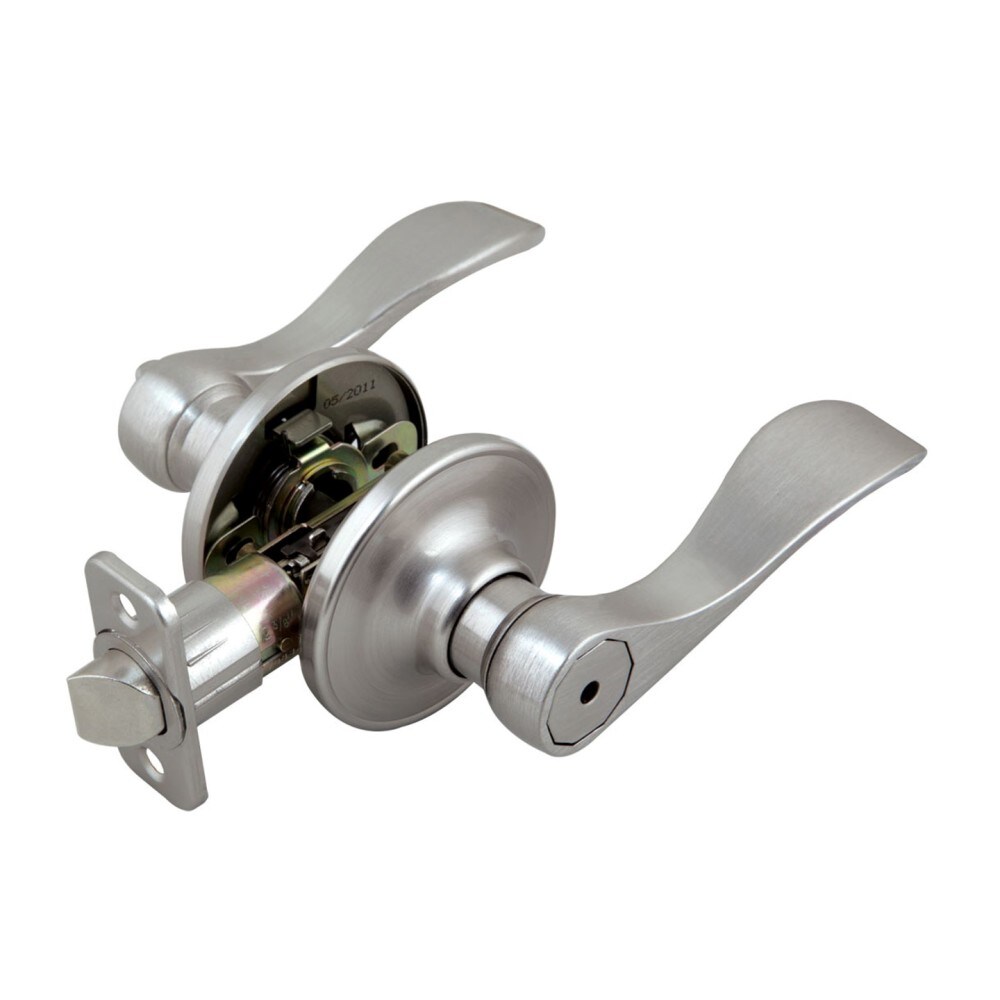 Design House Springdale Satin Nickel Universal Privacy Door Handle At 4007