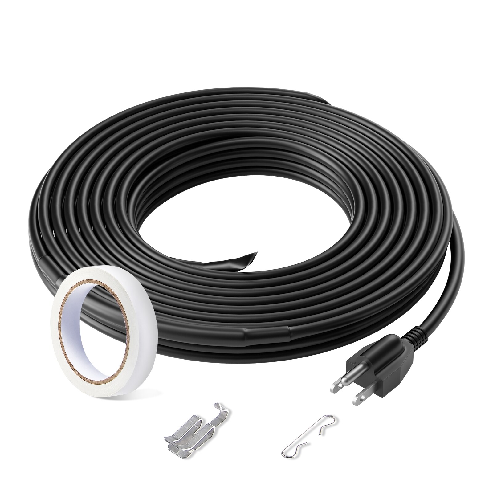 GIVIMO 12-ft Self-Regulating Pipe Heating Cable 5-W per ft Heat Tape ...