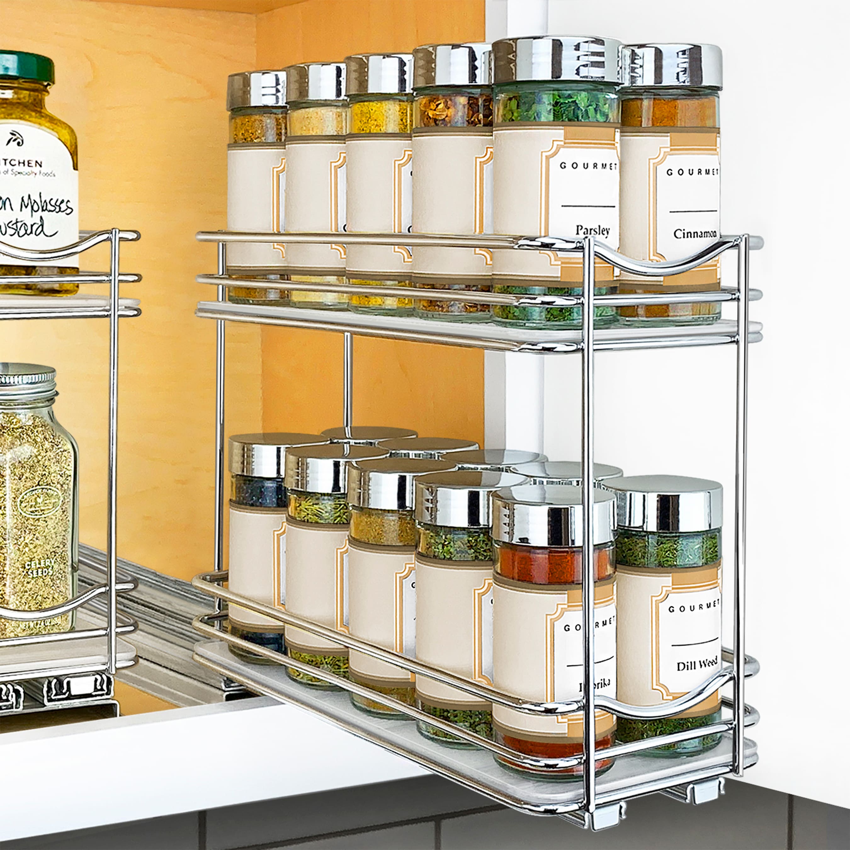 Cabinet Caddy Instant-Access Cabinet Organizer