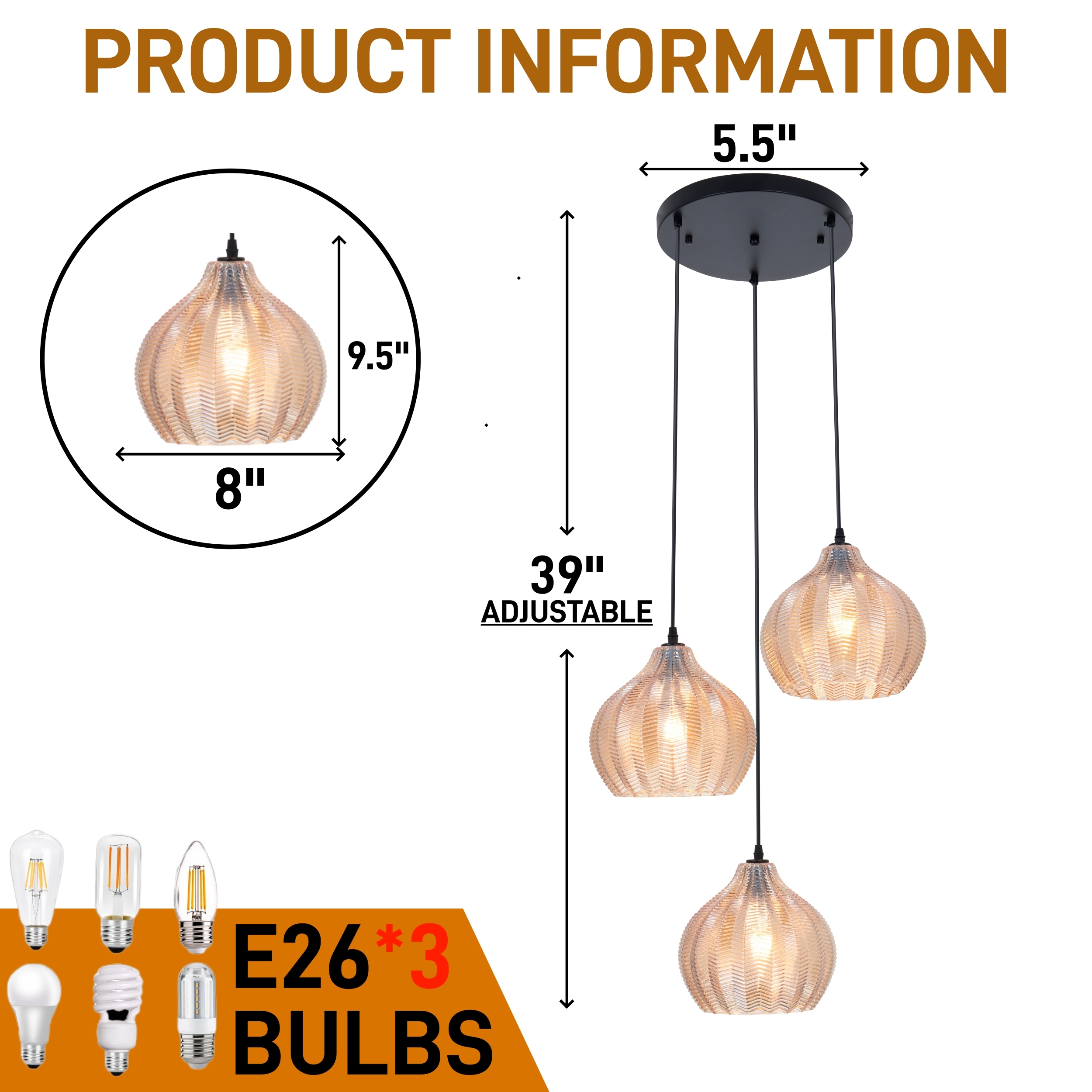 EFPERFECT DS-DY07 Pendant-Lights - View #7