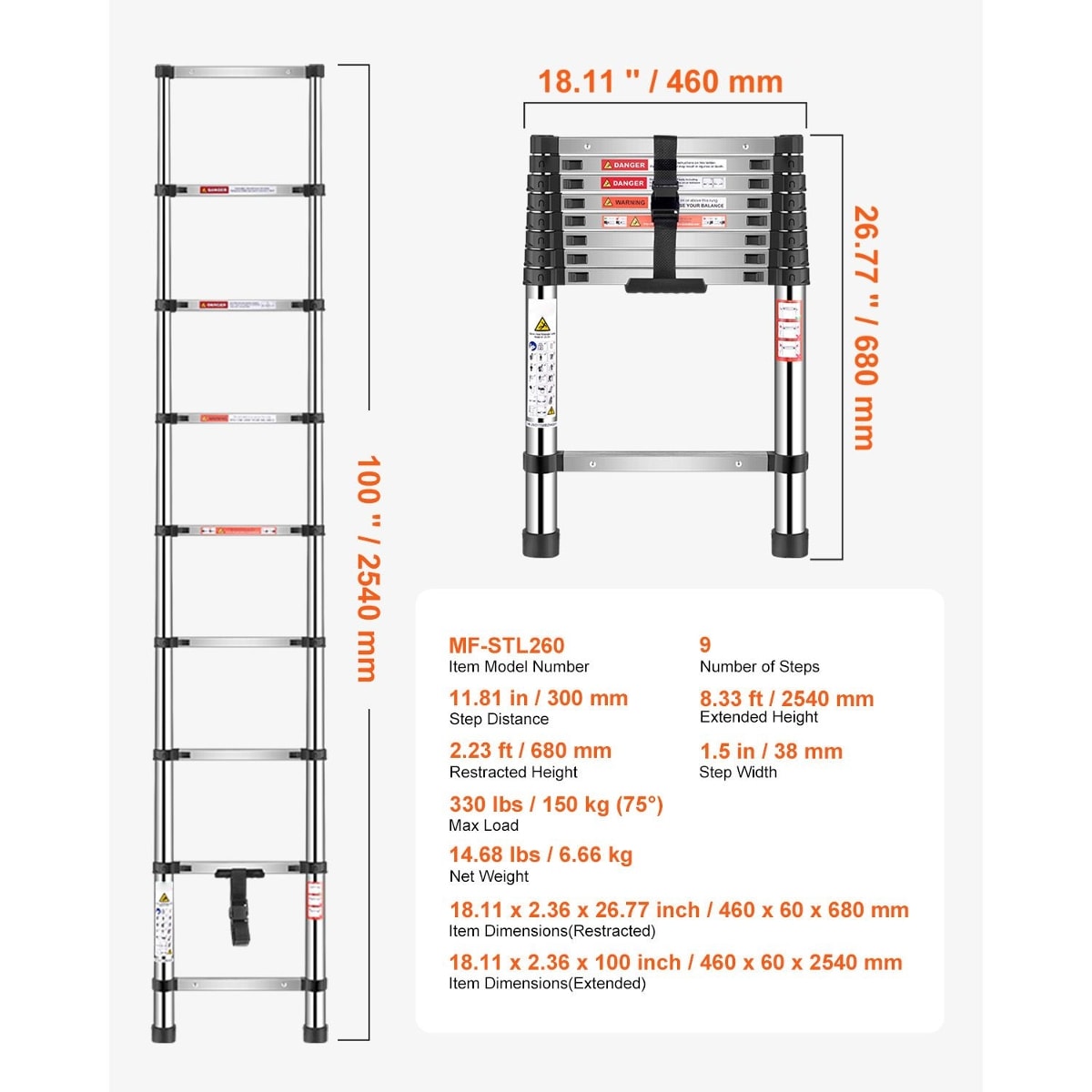 Tooliom D01027RQ3QT Multiposition-Ladders - View #2