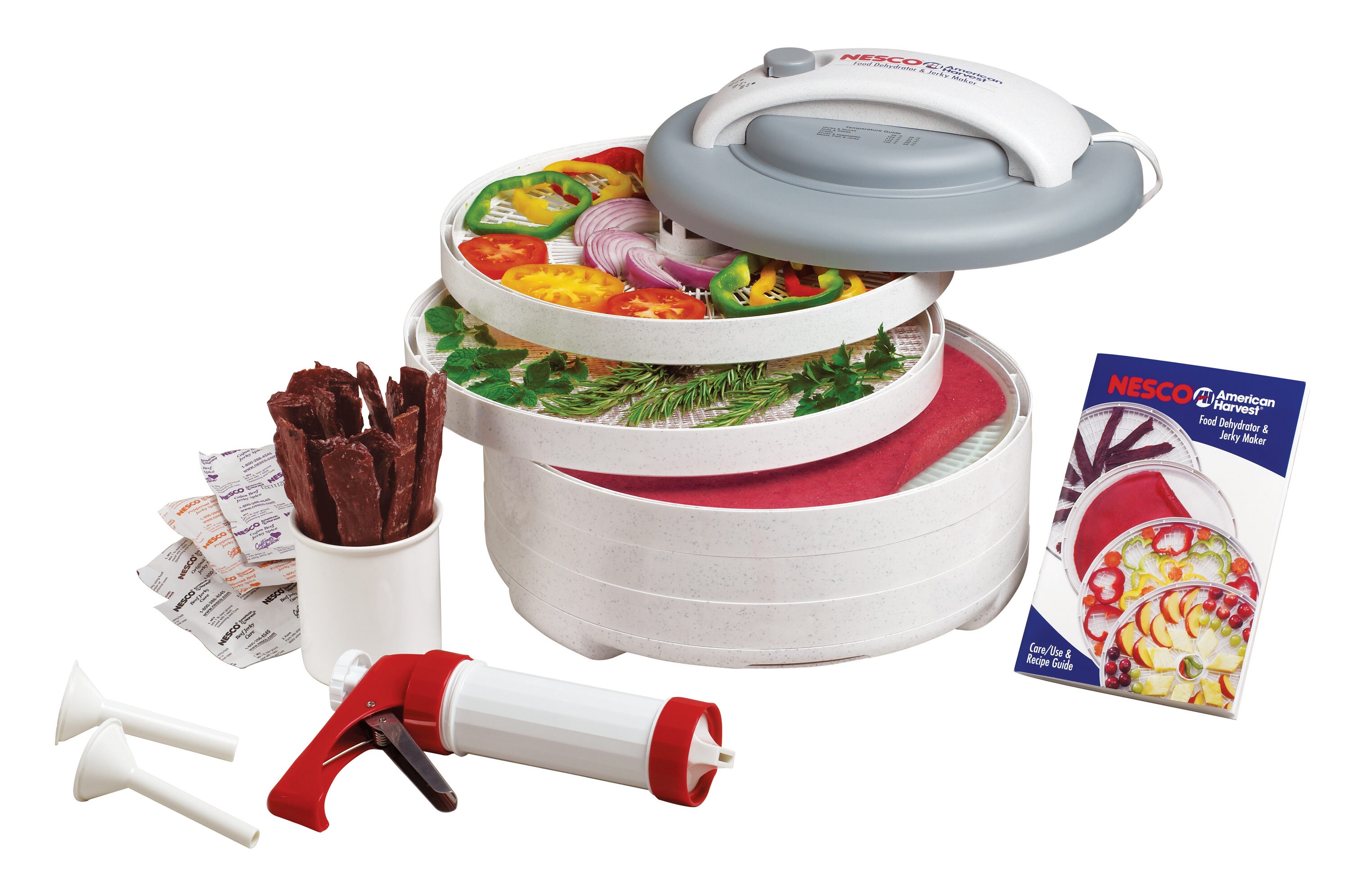 NESCO+FD-75A+Snackmaster+Pro+Food+Dehydrator-+Gray for sale online