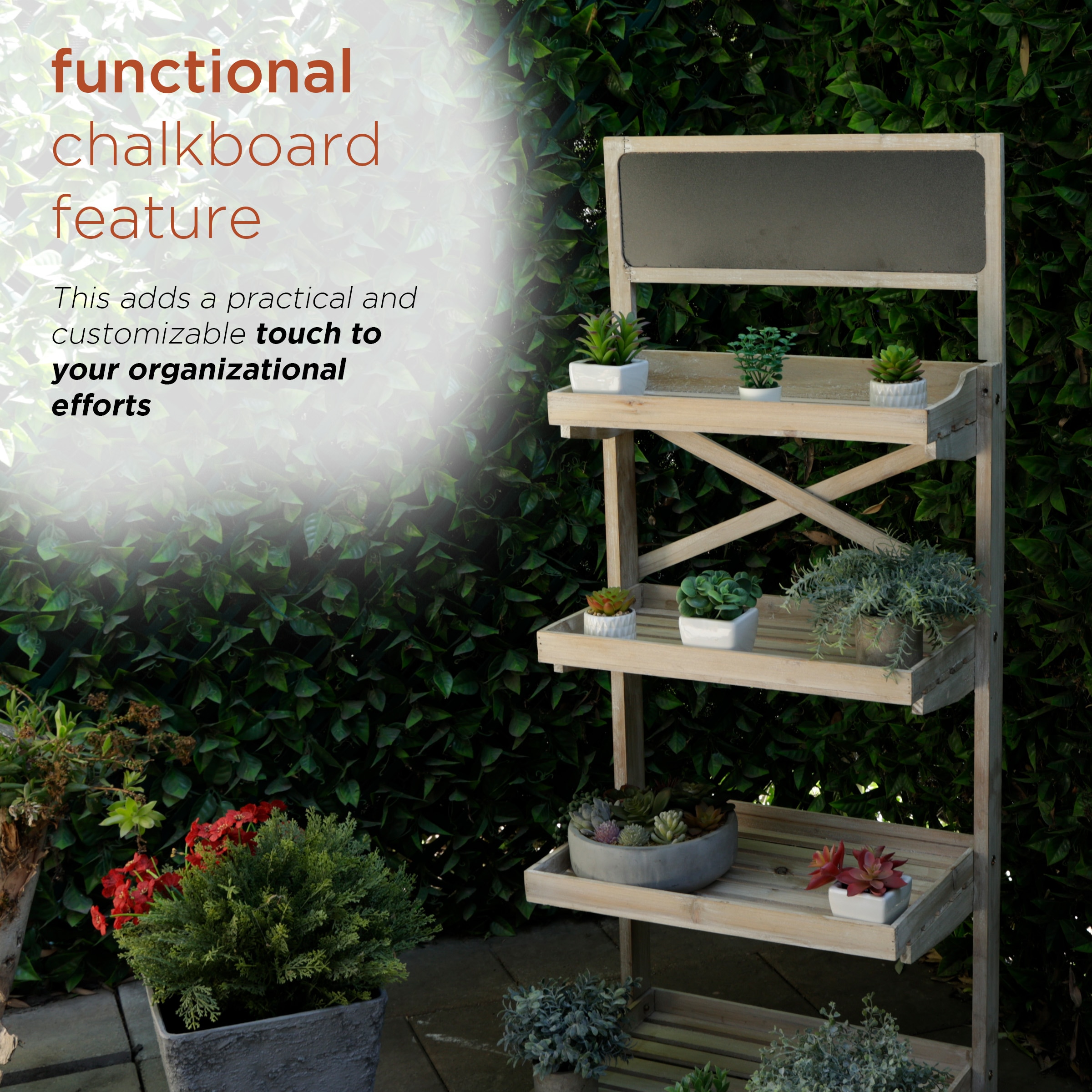Alpine Corporation MBB164 Plant-Stand - View #2