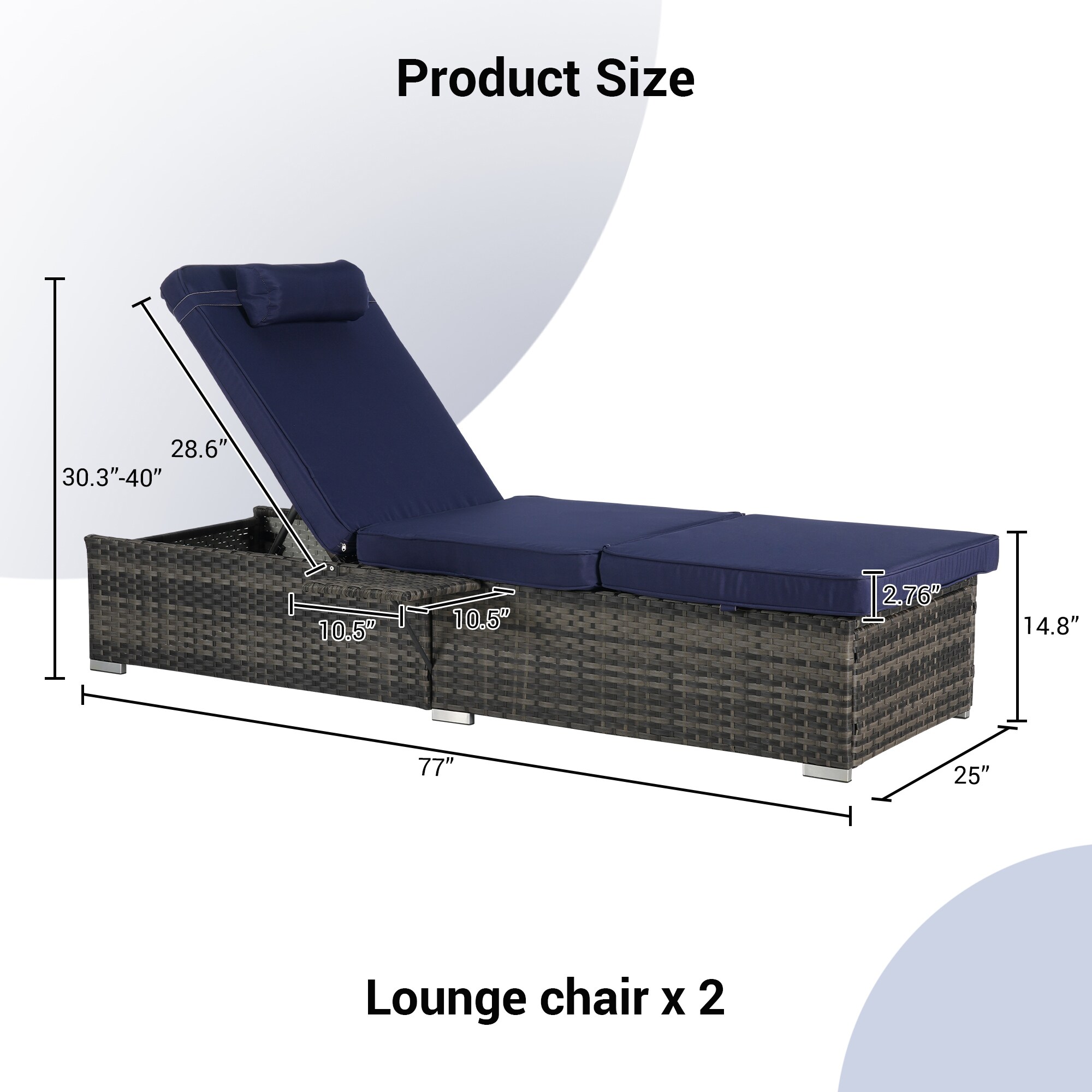 Sunrinx MG12-PFF-20 Patio-Chairs - View #3