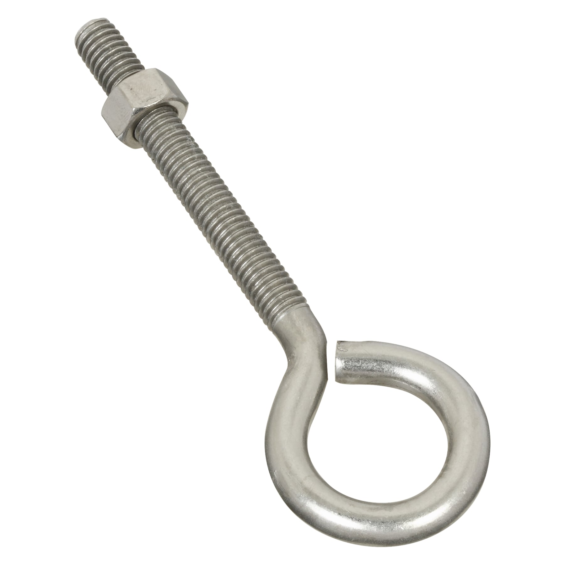 National Hardware N221-655 3/8-in 3/8-in x 5-in Stainless Interior/Exterior Coarse Thread Eye Bolt