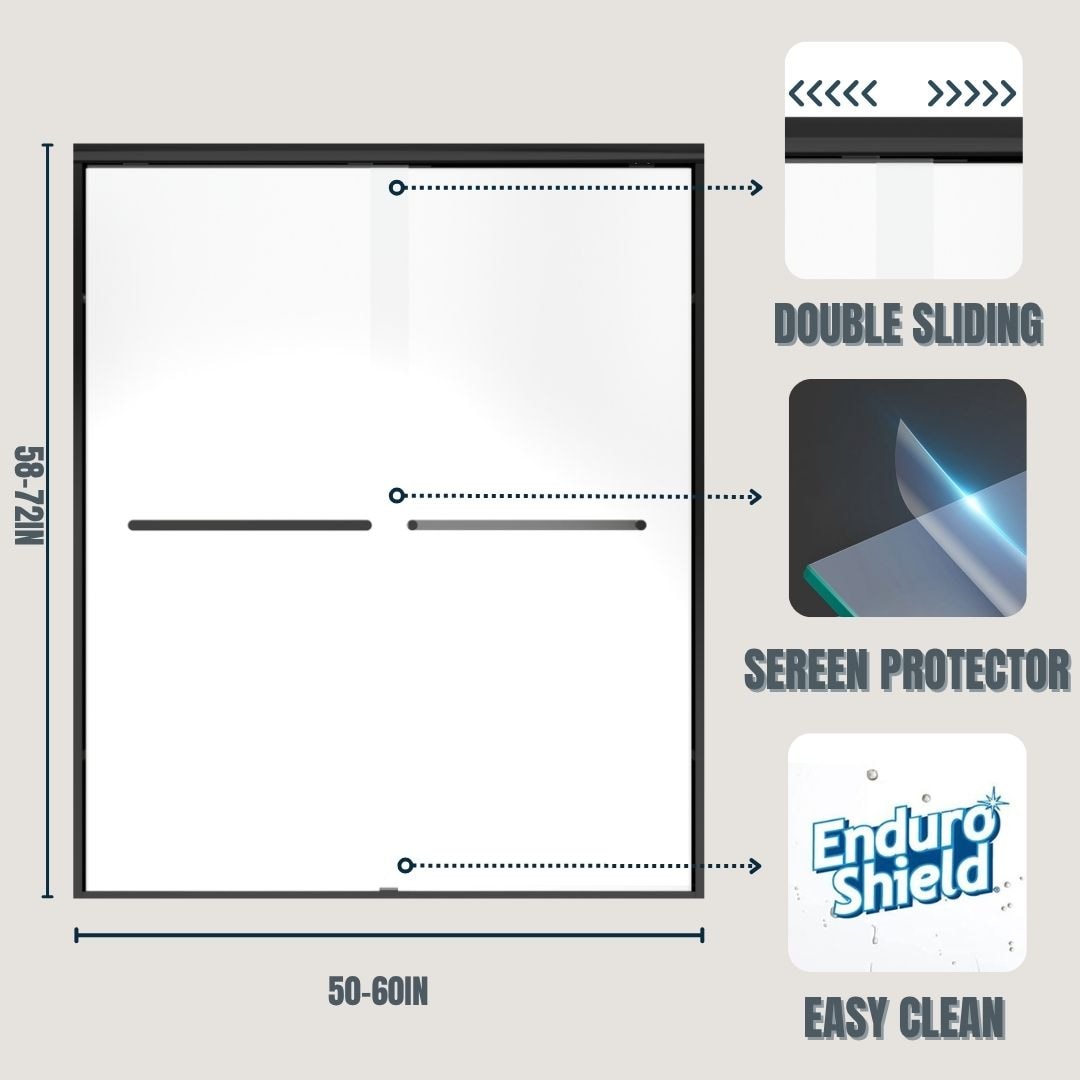 ONWITH OW-TK19118-4872MB Shower-Doors - View #2