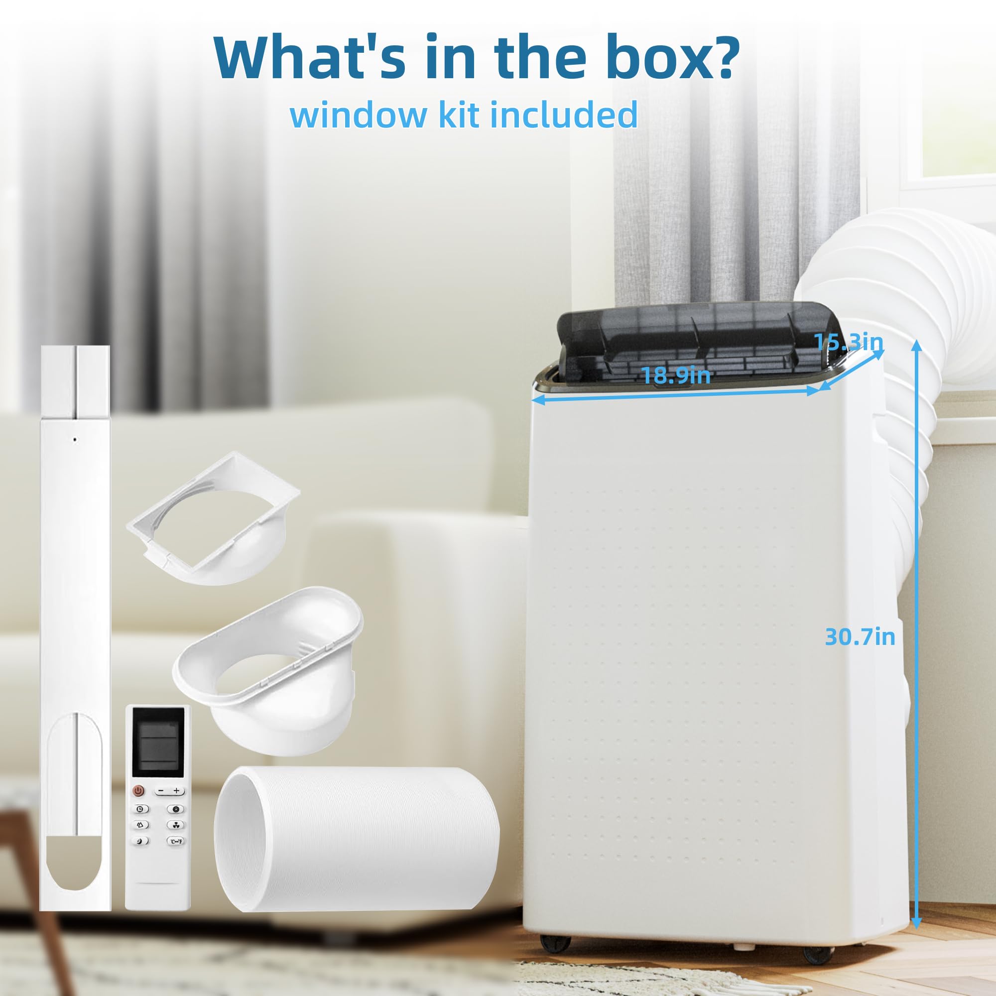 Qeetex FFF021 Portable-Air-Conditioners - View #2