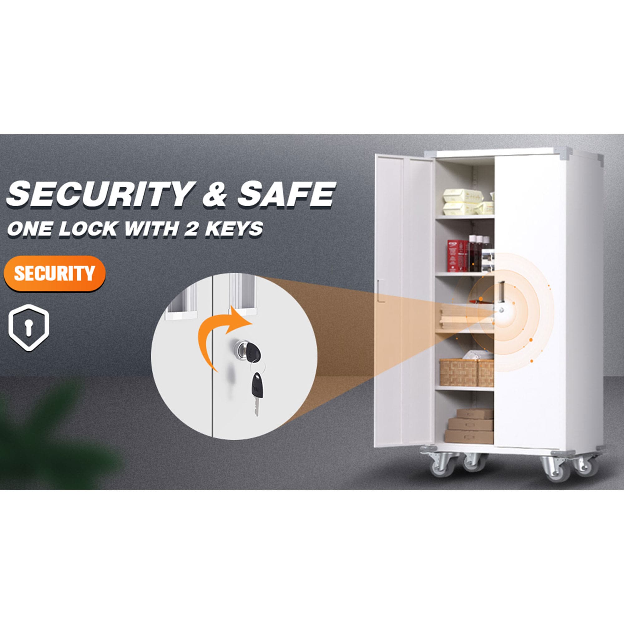 AOBABO 327045 Utility-Storage-Cabinets - View #9