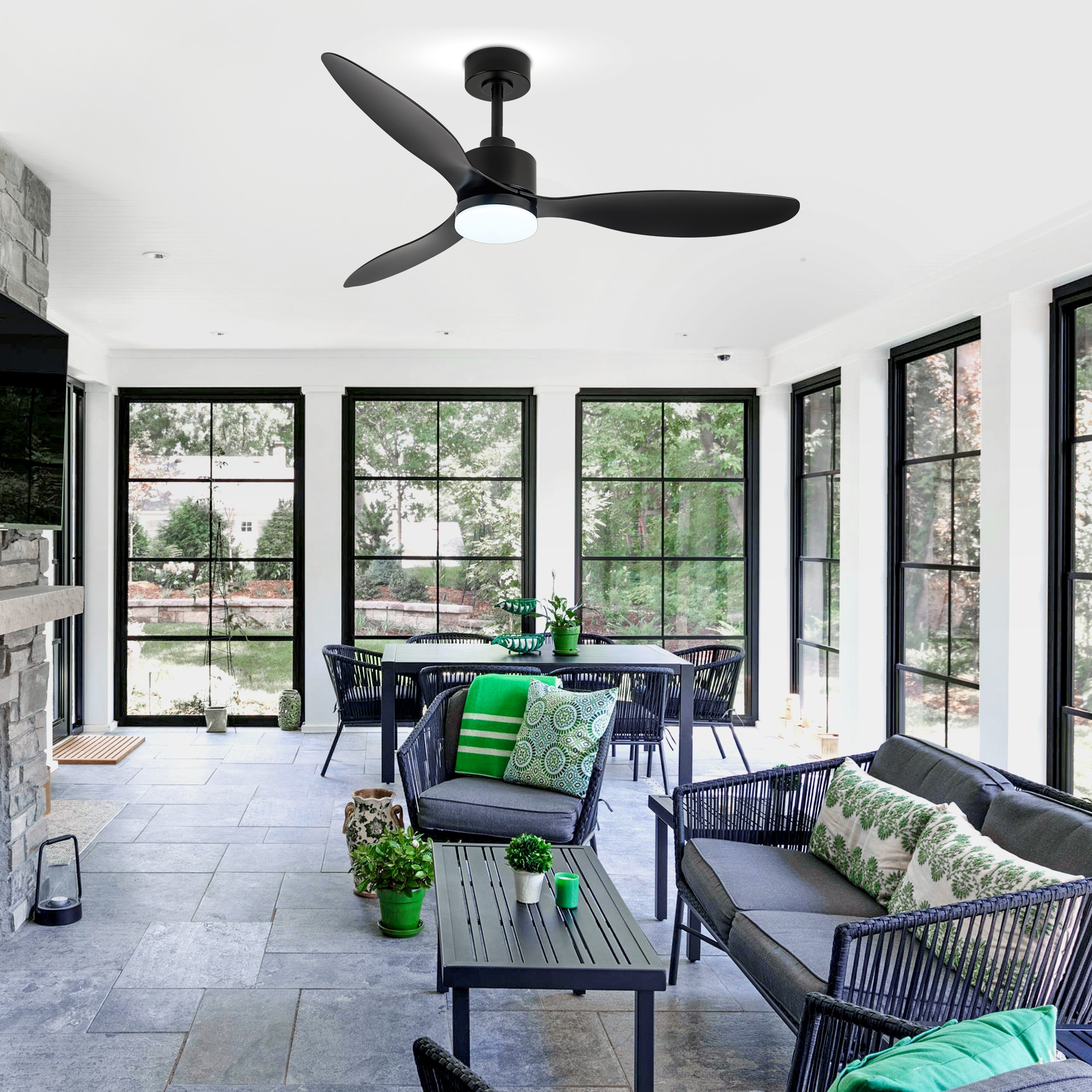 Breezary 30007-BK Ceiling-Fans - View #11