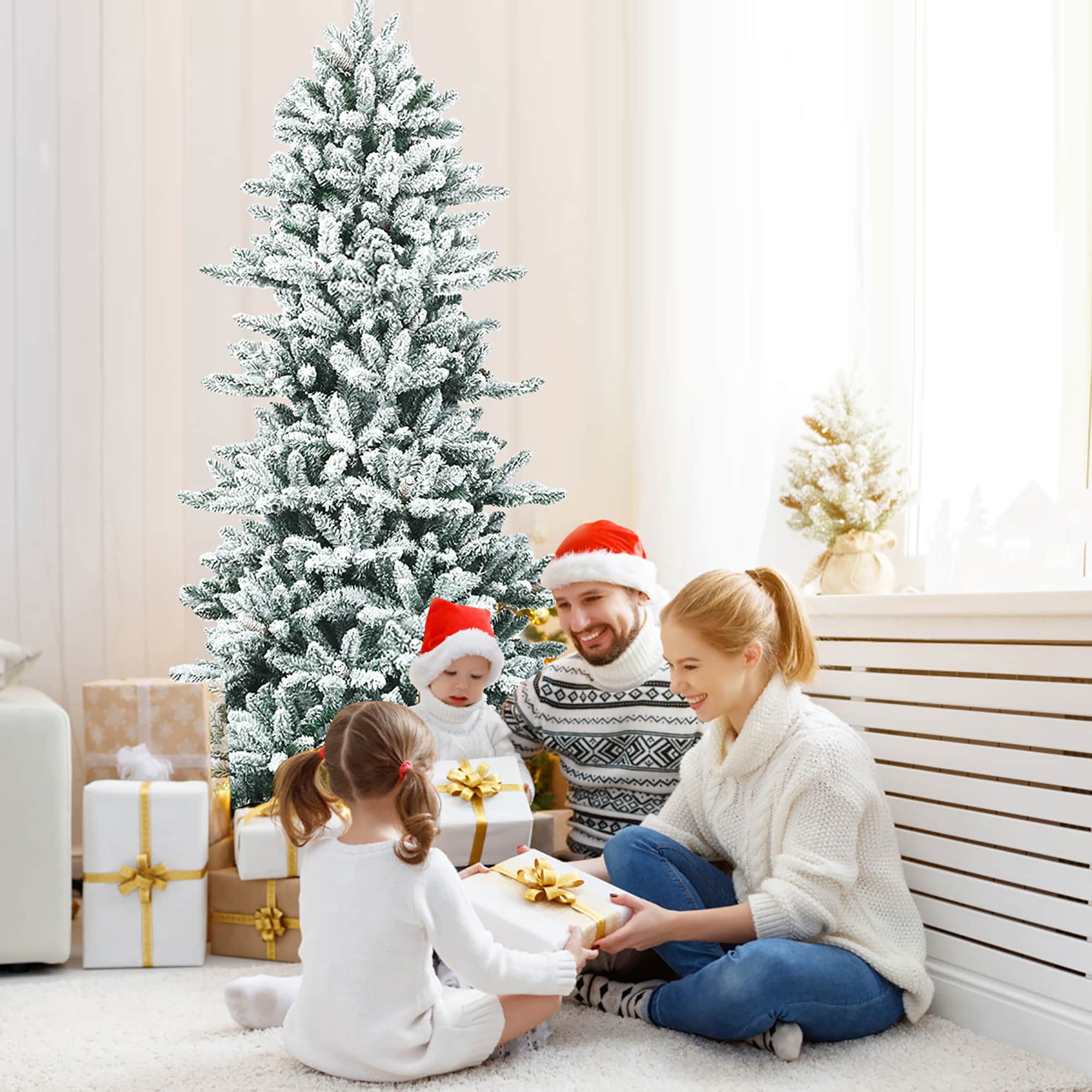 Costway CM22806 Artificial-Christmas-Trees - View #5