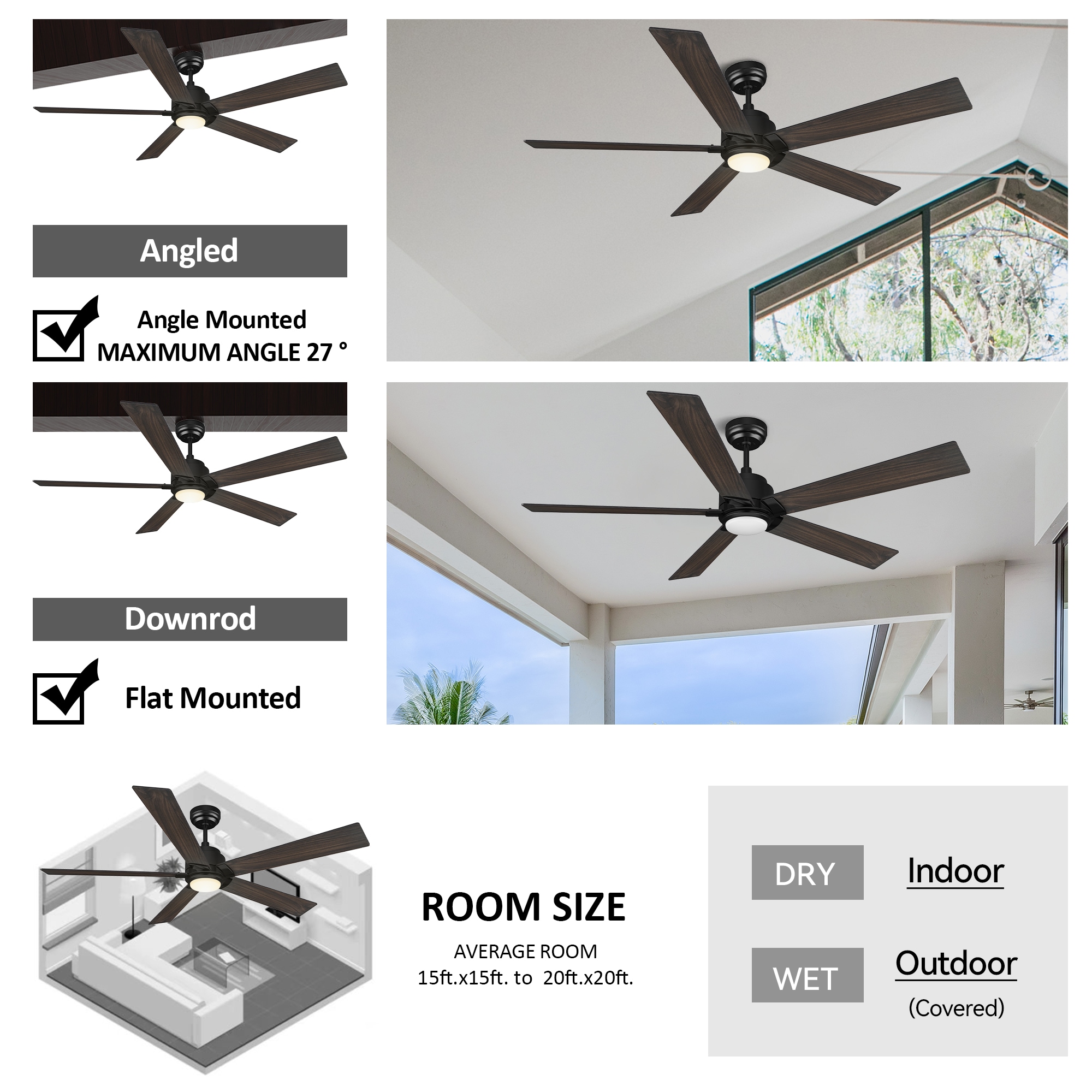 CARRO USA LS605J1-L11-B5-1 Ceiling-Fans - View #8