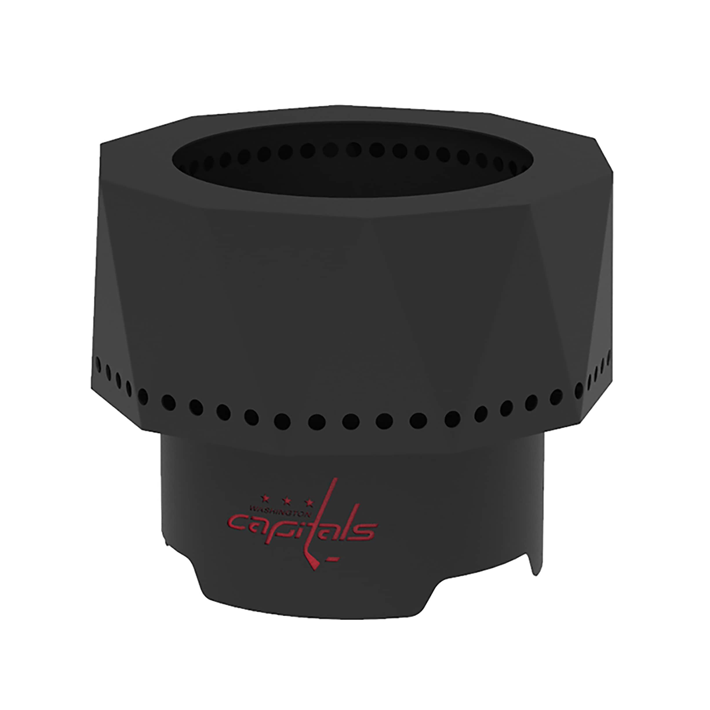 Blue Sky Outdoor Living PFP1513-WC Washington Capitals The Ridge 15.76-in W Black Smokeless Steel Wood-Burning Fire Pit