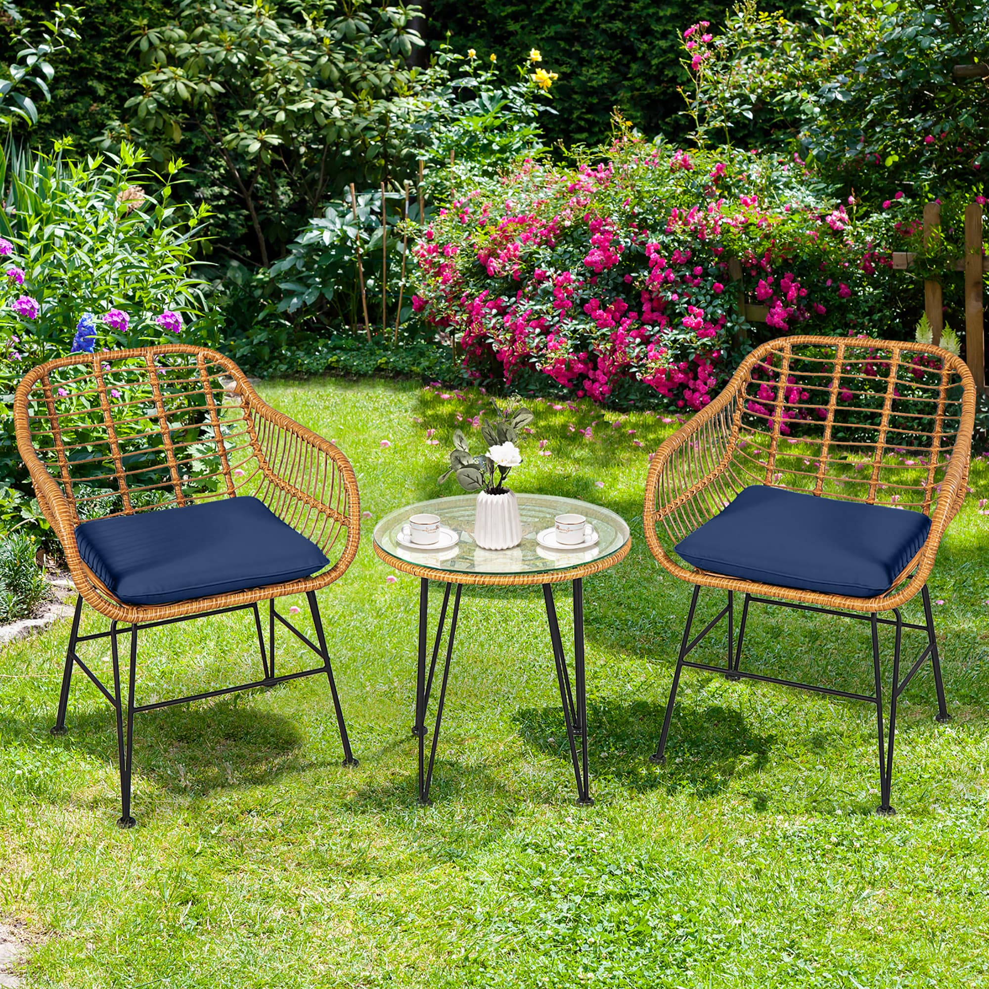 Costway CSHY005626 Patio-Conversation-Sets - View #9