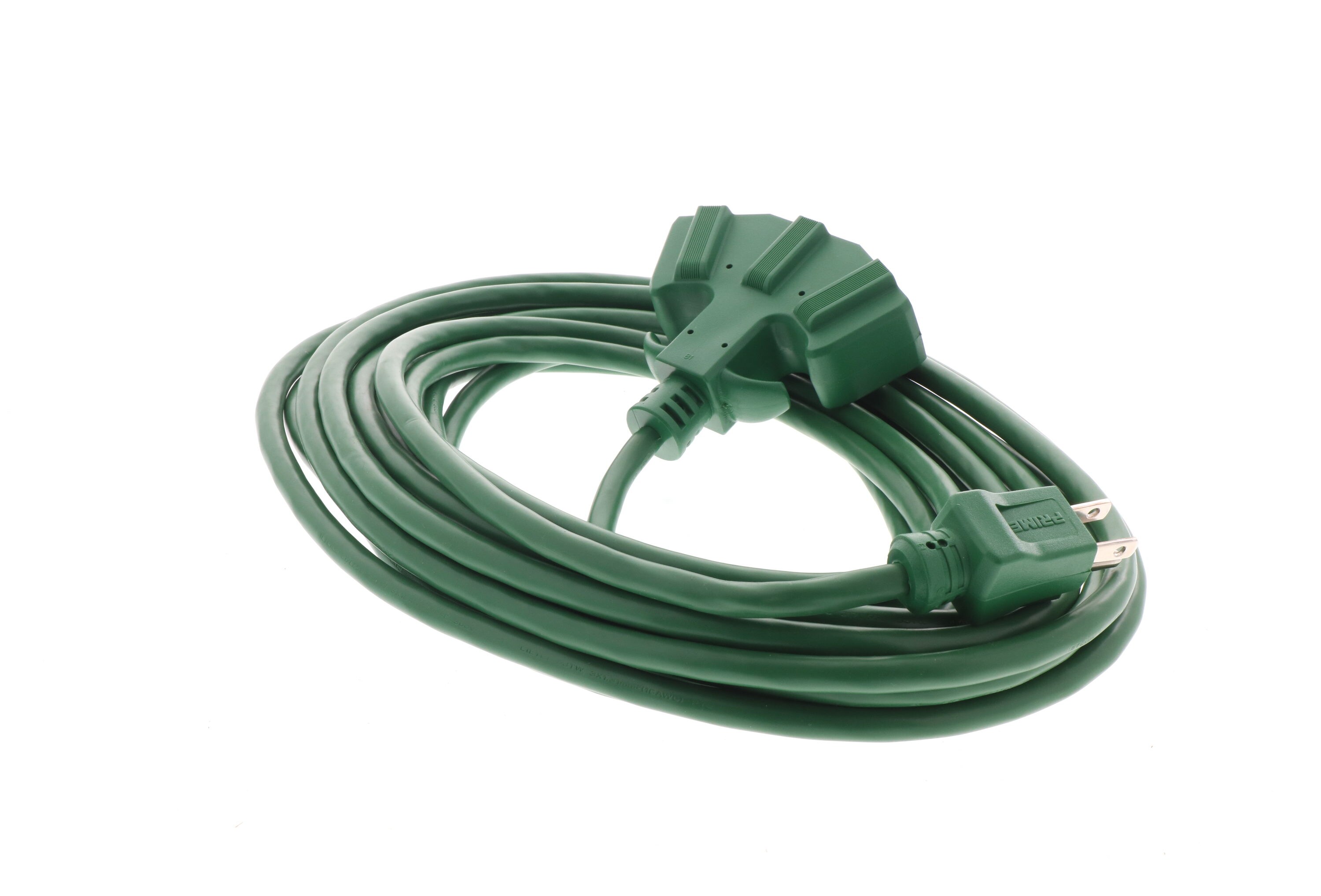 Utilitech 75-ft 16/3 3-Prong Outdoor SJTW Light Duty General Extension Cord - Green - Each