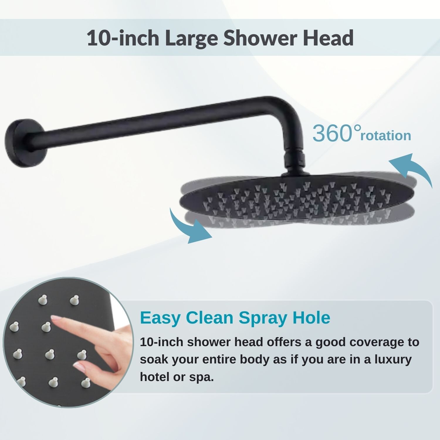 waterpar WPLO-SH35 Fixed-Showerhead - View #7