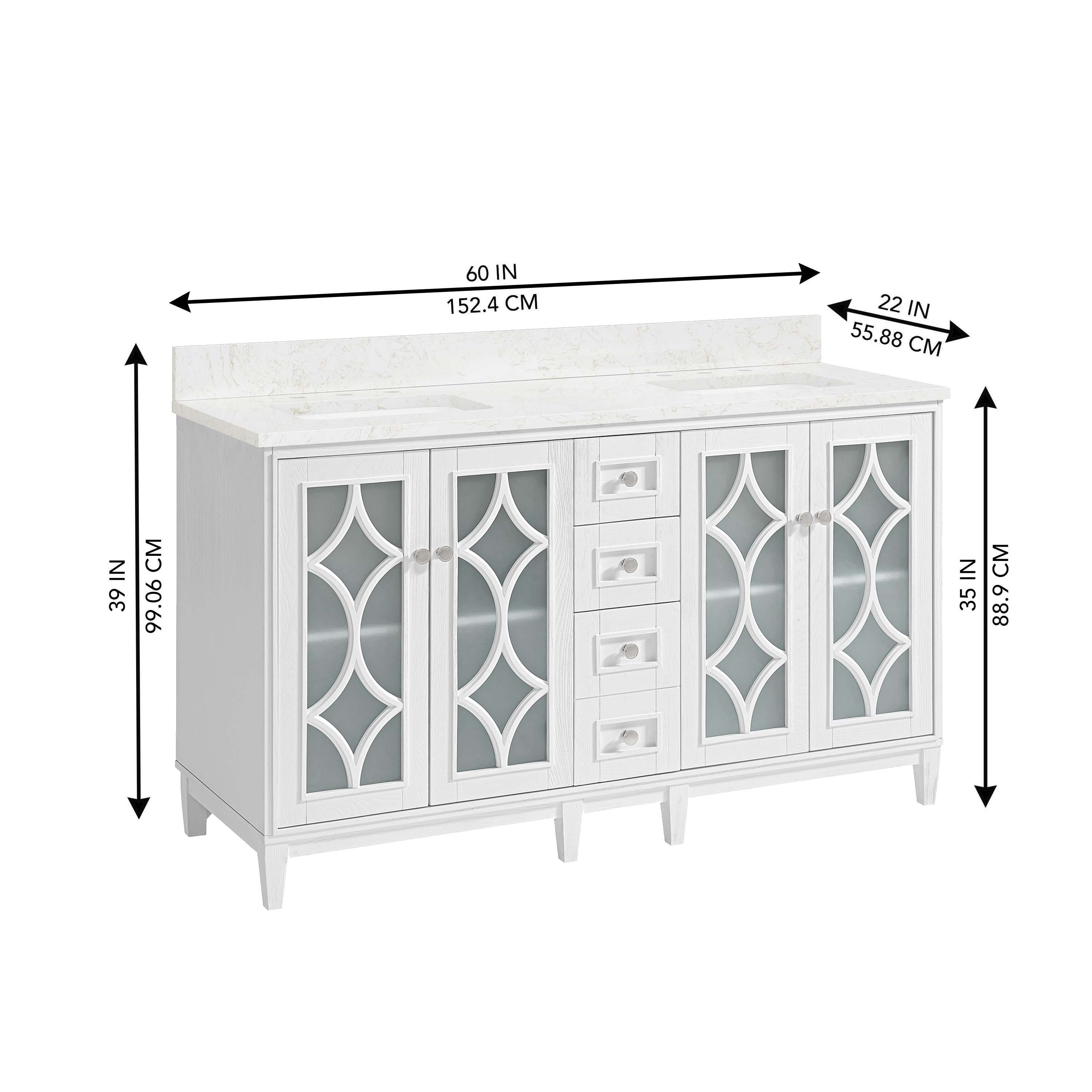 Kathy Ireland Home 1591VA-60-241-926-UM Bath-Vanity-Combo - View #2