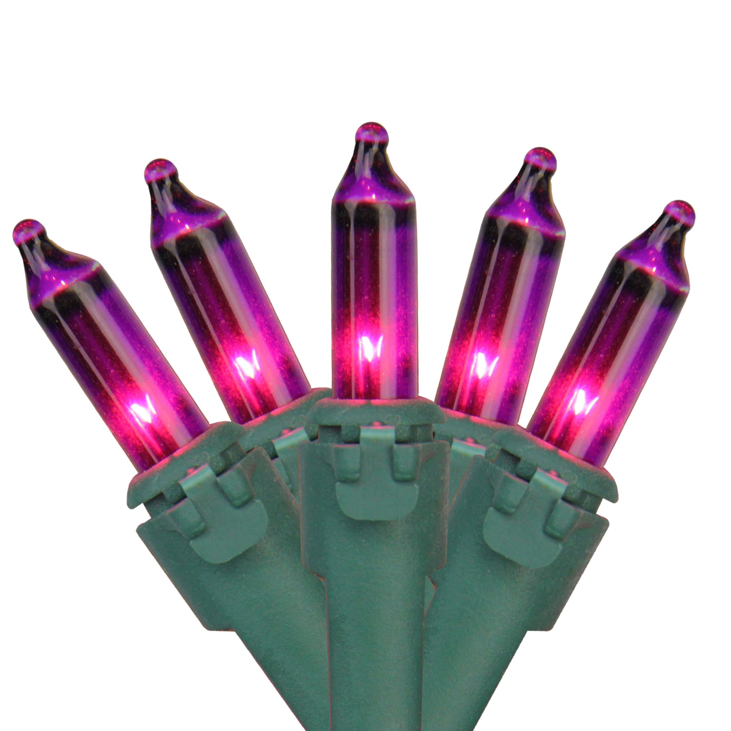 Northlight 32602421 100 -Count 20.25-ft Purple Incandescent Plug-In Christmas String Lights