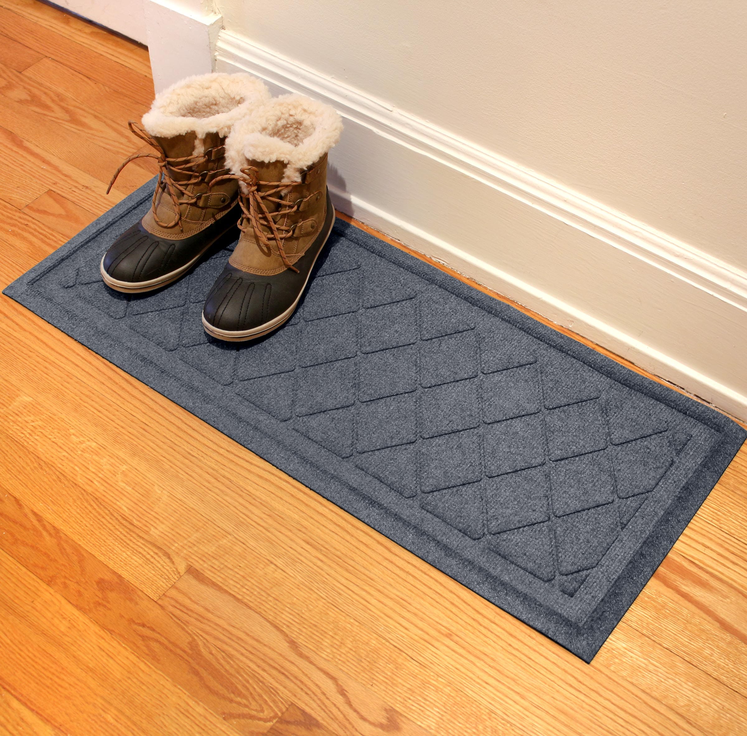 Waterhog Garden Gate Doormat, 2' x 3' - Bluestone