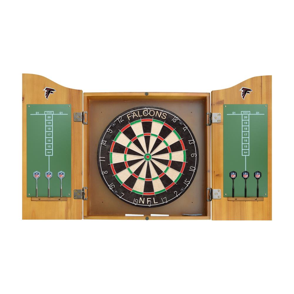 Atlanta Falcons Dartboard Cabinet