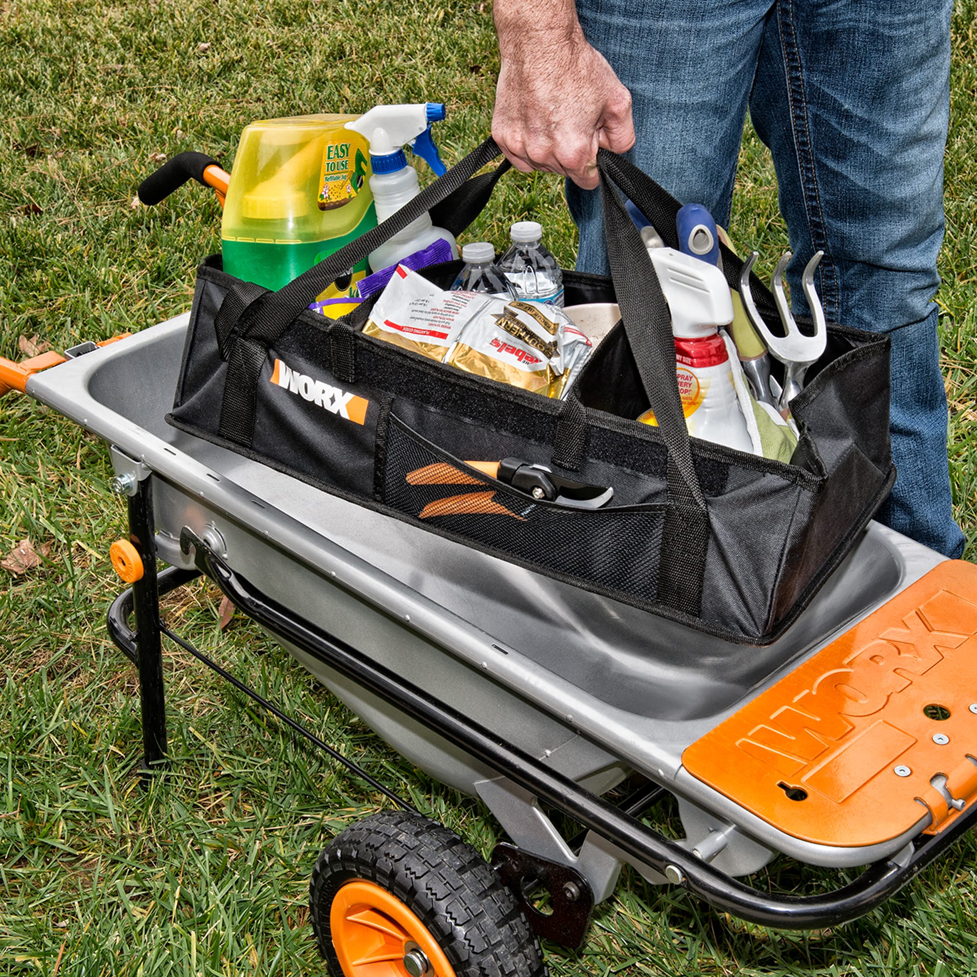 WORX WA0234 Wheelbarrow-Yard-Cart - View #5