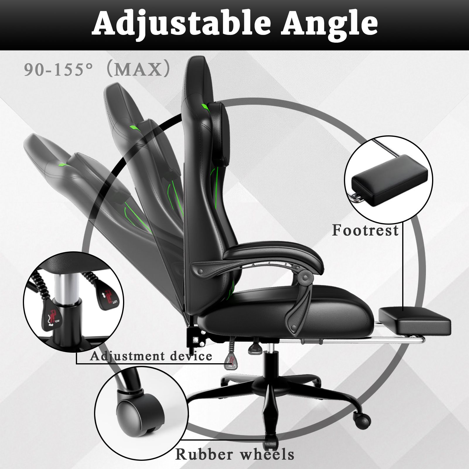 JUSHUA WXY-X3C5IG Office-Chairs - View #5