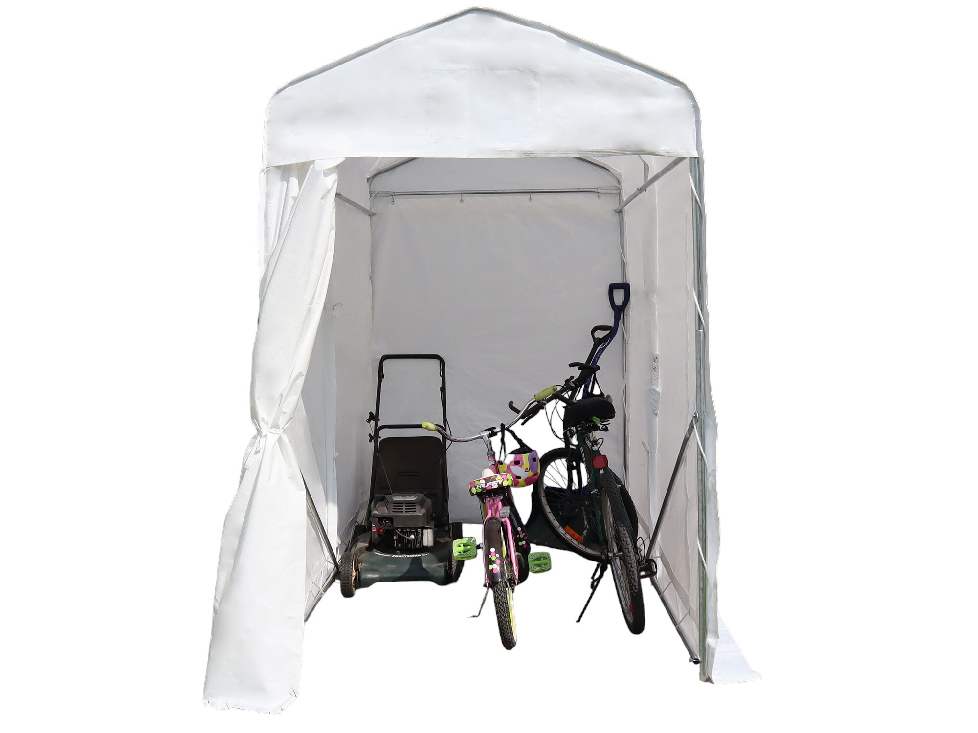Gazebo Penguin TM5X8-200-WHI Metal-Storage-Buildings-Sheds - View #5