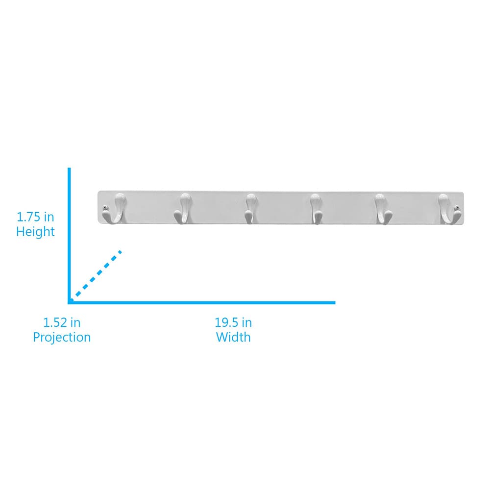 3 ft. White Hook-Style V-Hangers Chain and S-Hook for HBLED Series High Bay  Fixtures