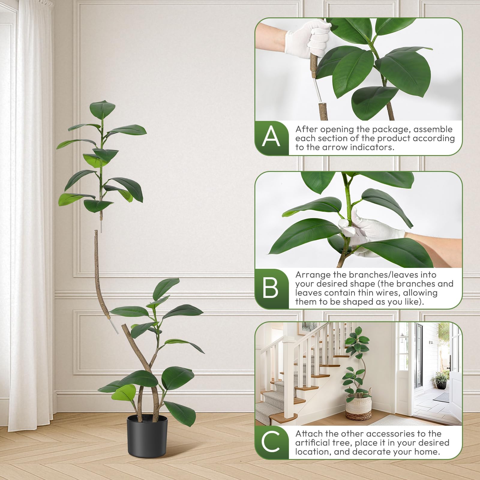 IdealHouse L080CECEX6K Artificial-Plants-Trees - View #4