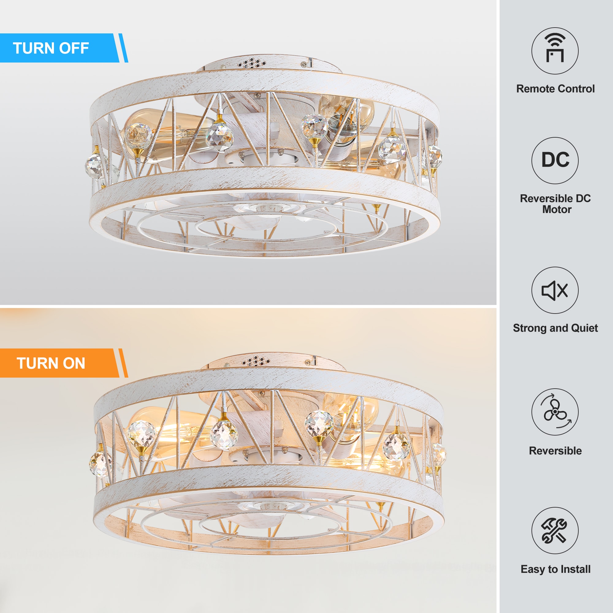 Breezary 35006-WG Ceiling-Fans - View #12