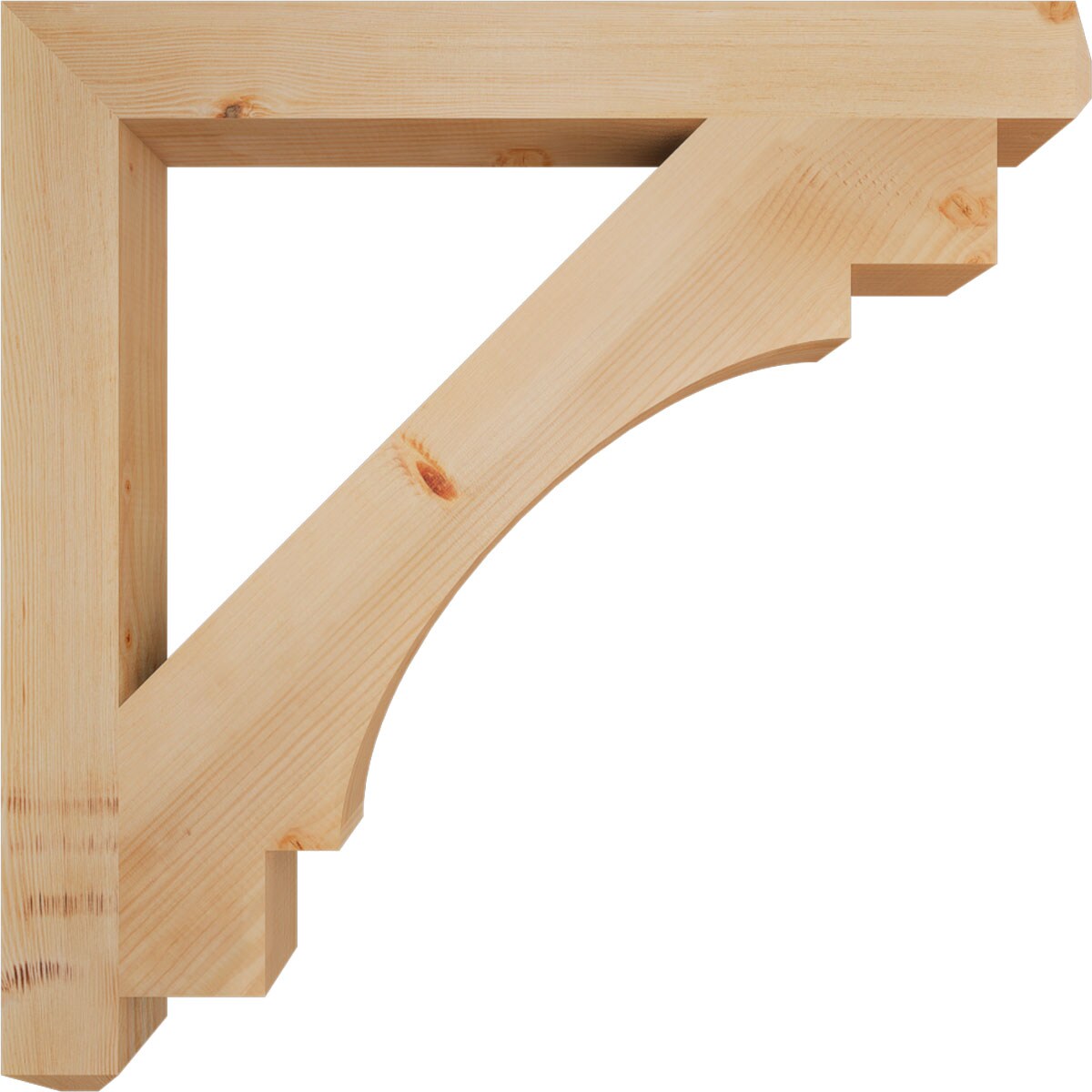Ekena Millwork BKT04X38X38MRC04SDF Exterior-Brackets-Braces - View #3