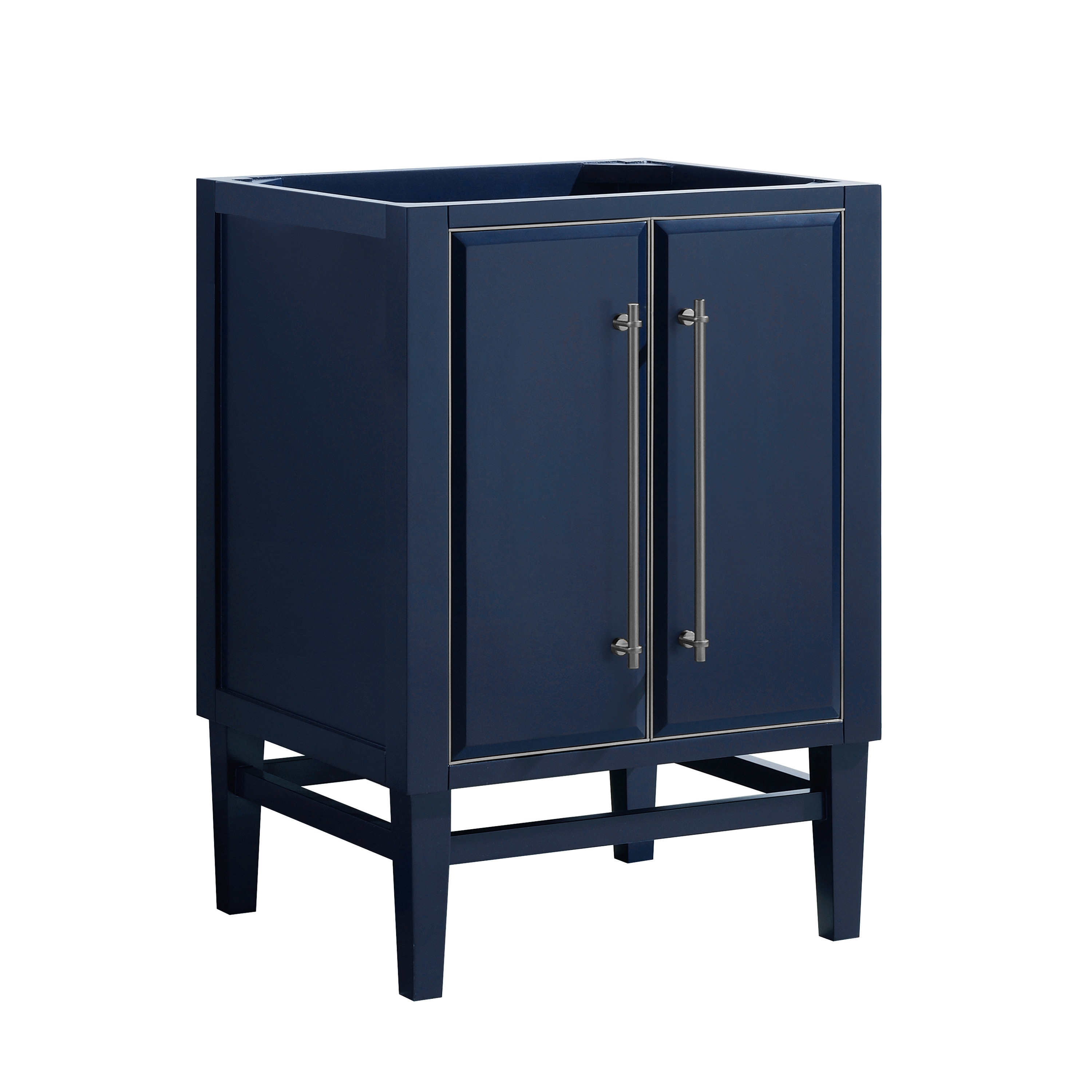 Mason 24" Navy Blue Solid Wood Single Vanity Cabinet