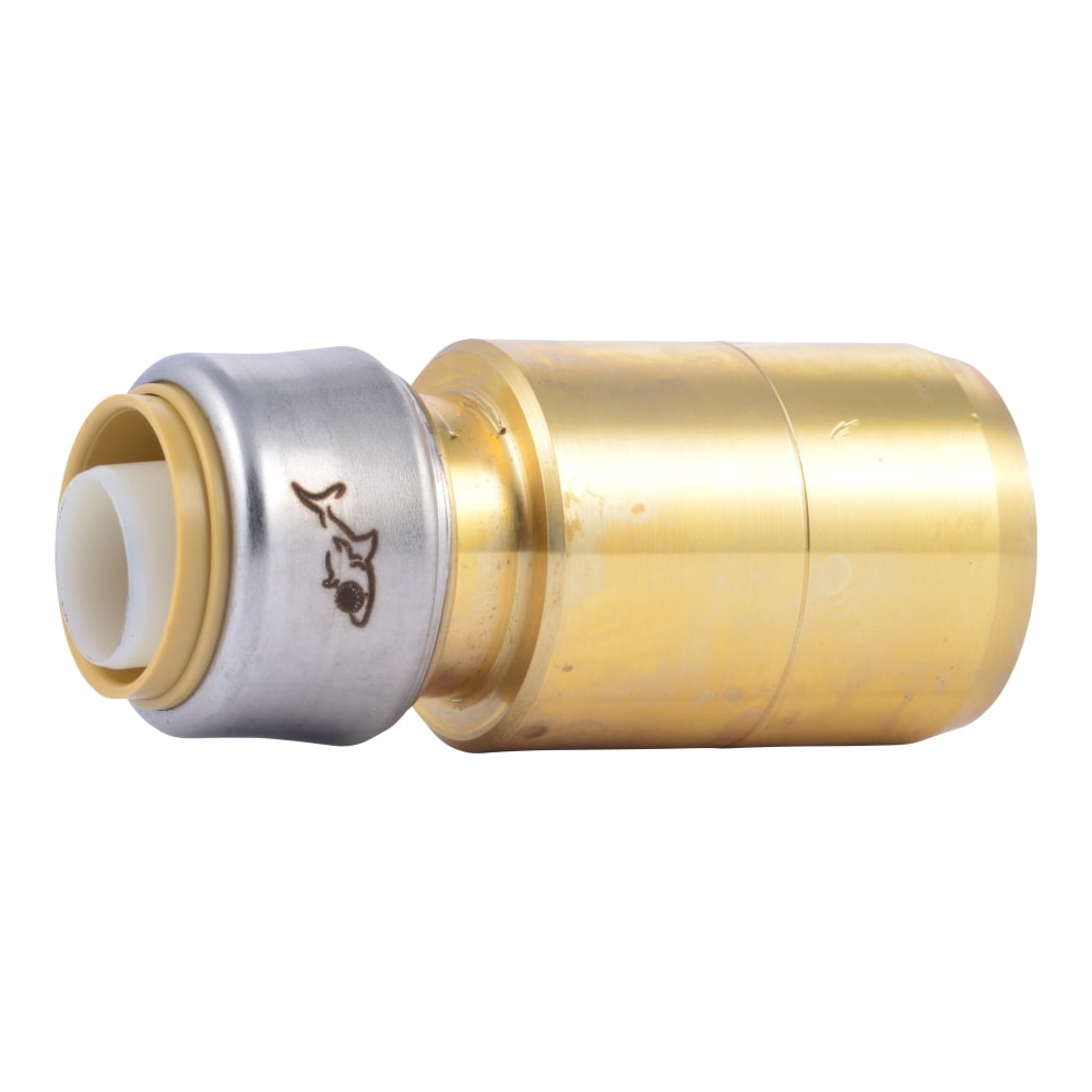 x 3/4 In MNPT Reducing Brass Push-to-Connect Male Adapter Details about   SharkBite 1 In 