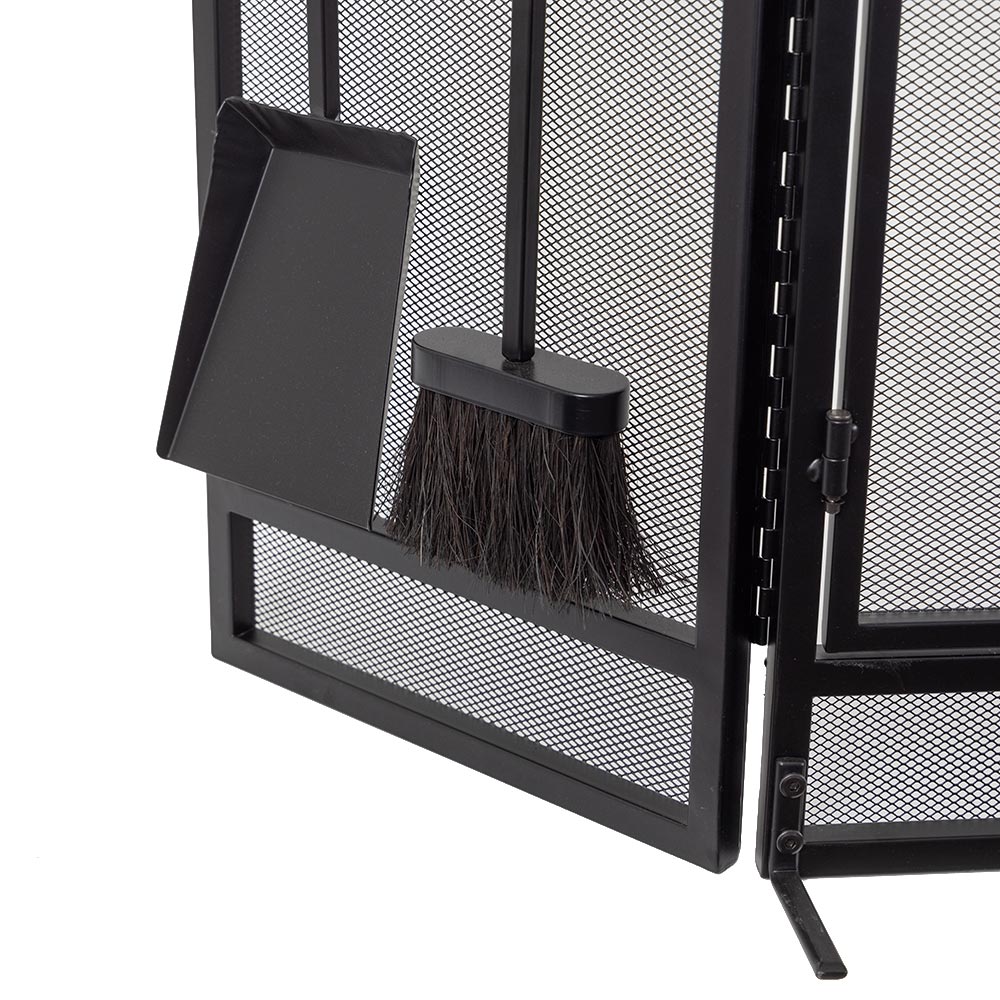 Modern Ember T93012BK Fireplace-Screens - View #4