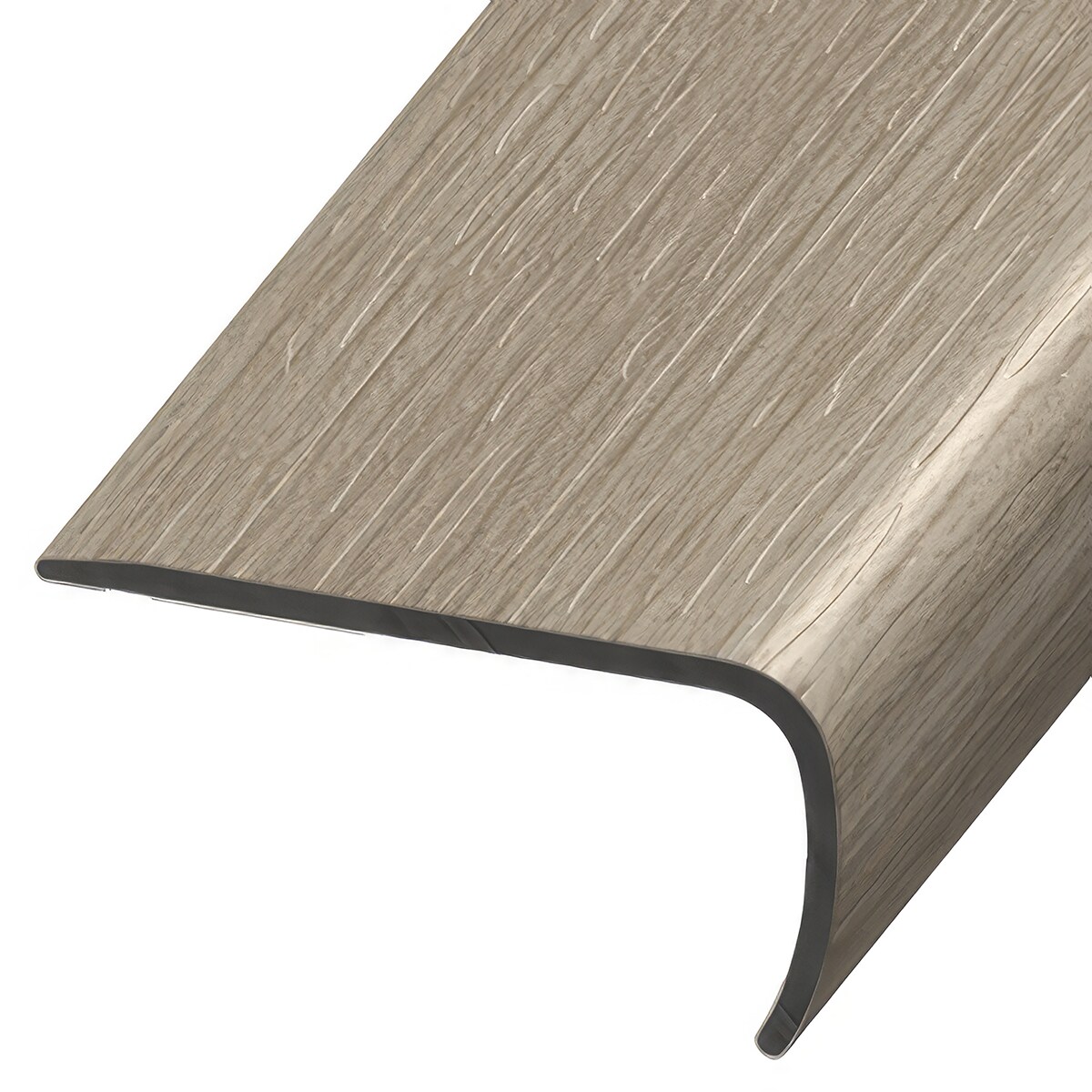 Versatrim VE-114882 SoundTrack GlueCore Lucida-SoundTrack GlueCore-Fadewood 1-in T x 2-in W x 94-in L PVC Square cap