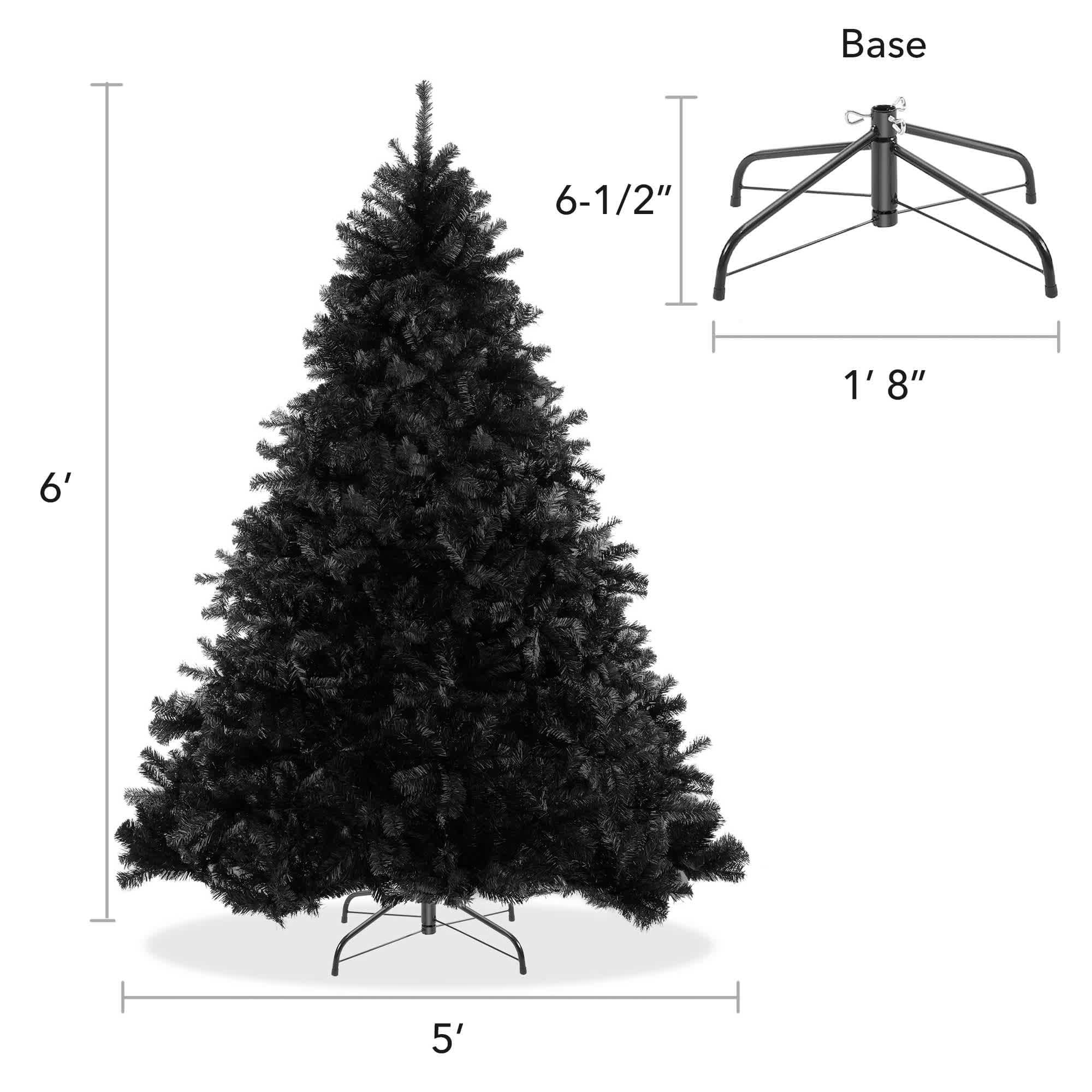 Casafield SZN-TR-416-BLK Artificial-Christmas-Trees - View #4