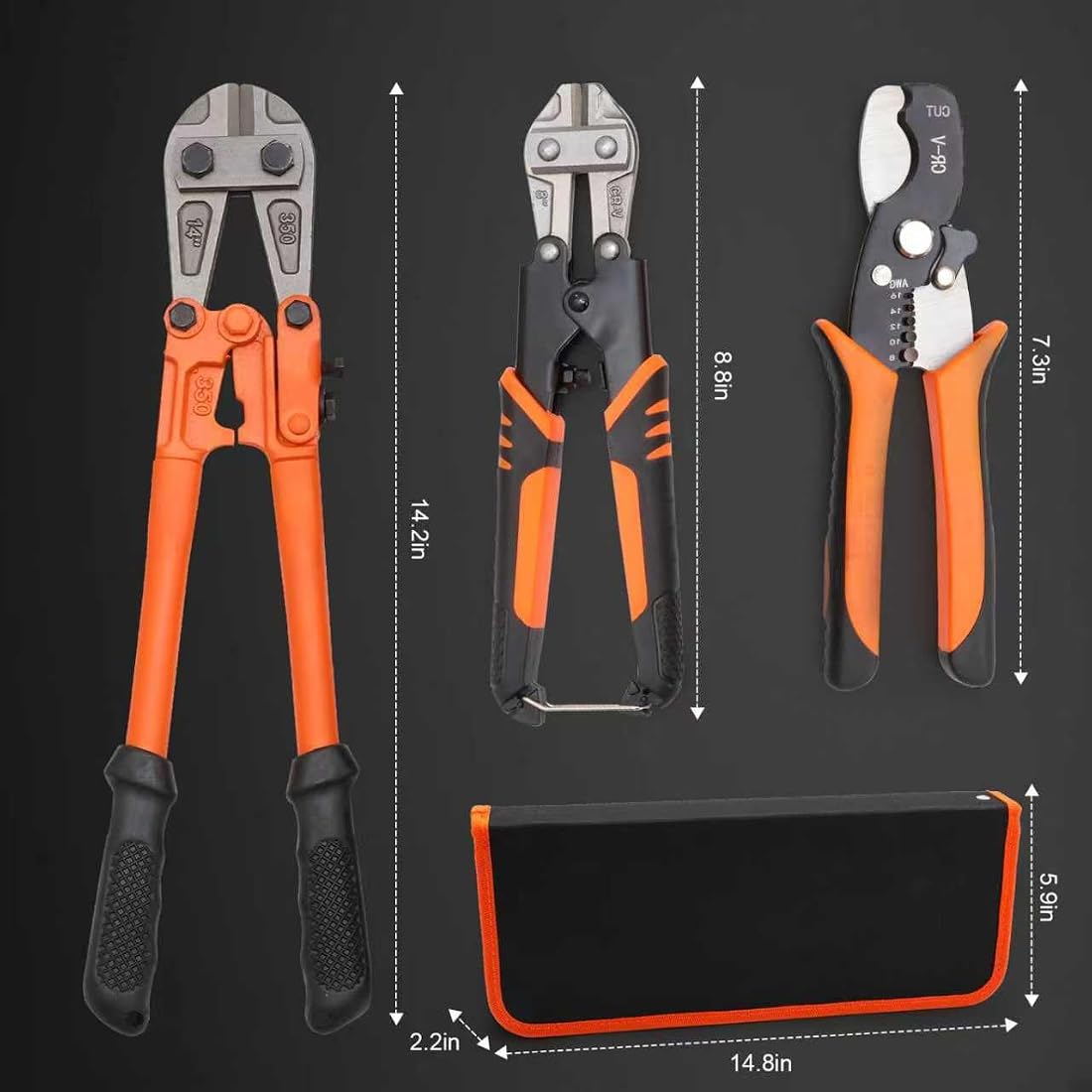 Aoibox LAB71Z37 Bolt-Cutters - View #6