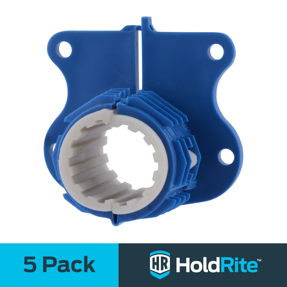 HoldRite 262Z5 5 -Pack 3/4-in to 3/4-in dia Plastic Acoustic isolation clamp