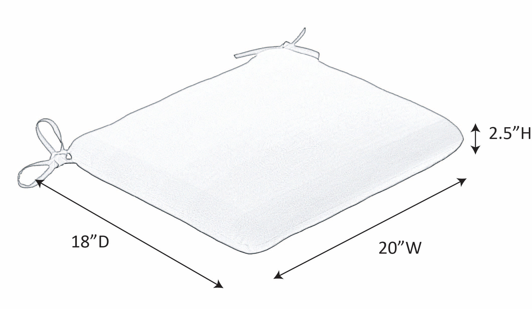 Sunbrella DS2801PK2-3018 Patio-Furniture-Cushions - View #3